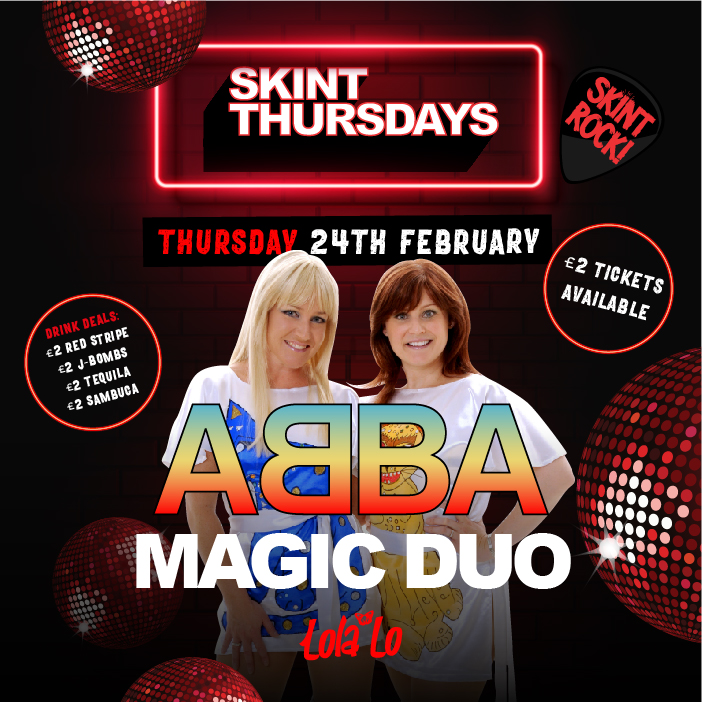 Skint Thursday – ABBA Magic Duo (Live)