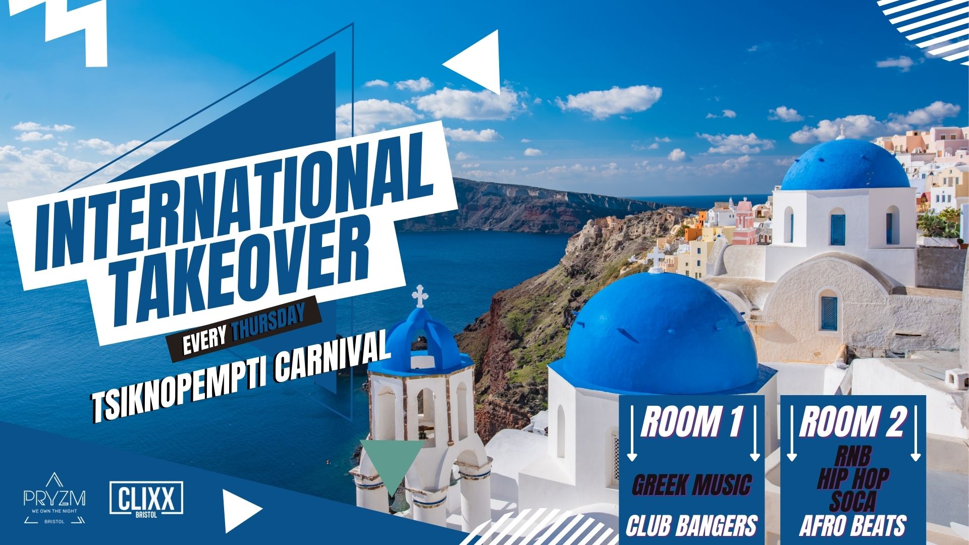 International Takeover // TSIKNOPEMPTI CARNIVAL  – Limited Free Entry Tickets