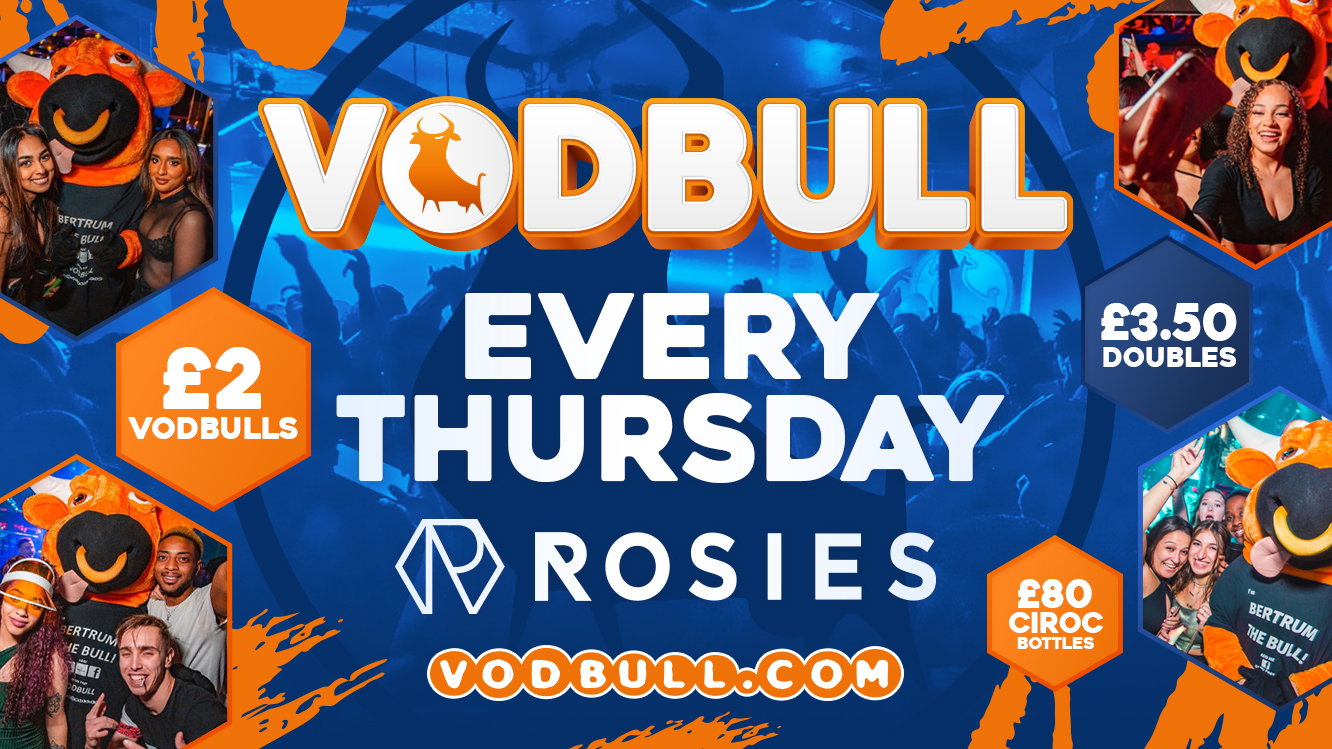 💥TONIGHT!!💥FINAL TICS! 🎉VODBULL at ROSIES!!. 🧡 🎉10/02