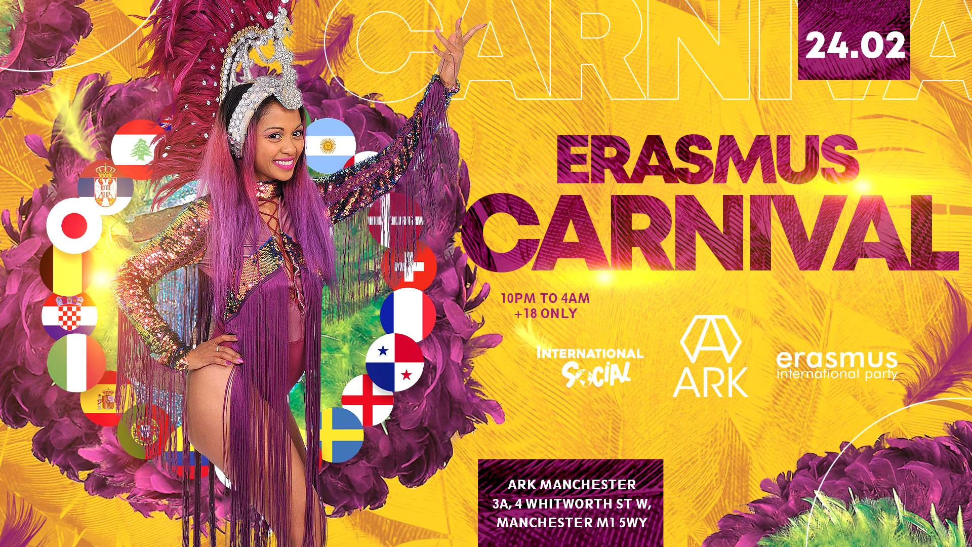 Erasmus Carnival – Manchester