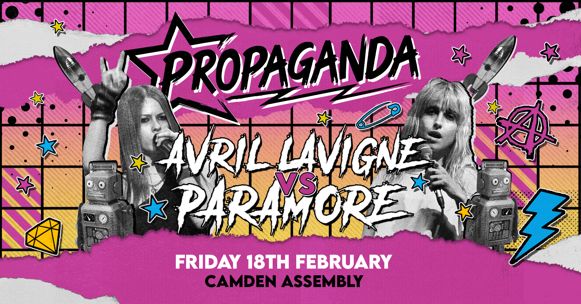 Propaganda London – Avril Lavigne vs Paramore!