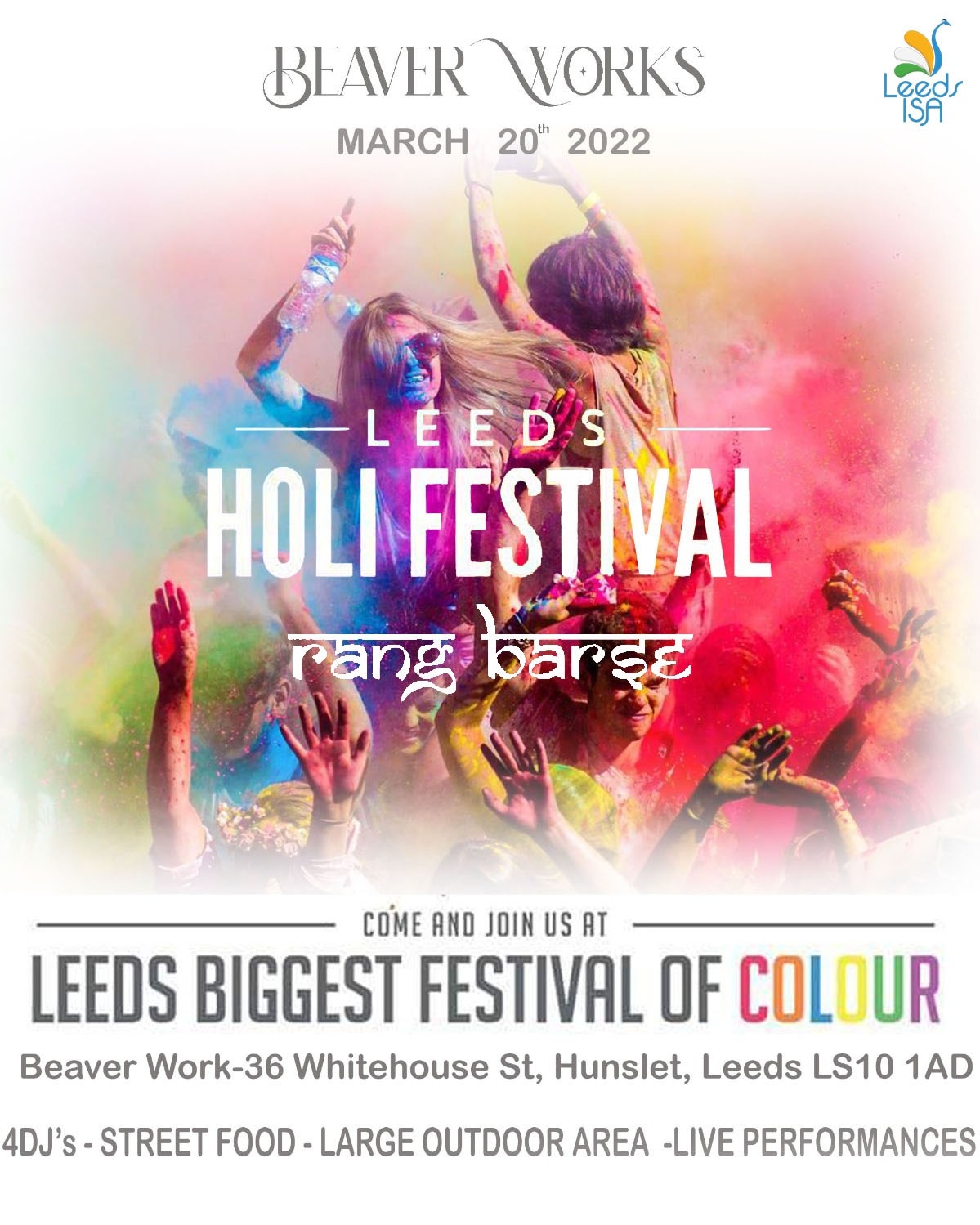 Leeds Holi Colour Festival 2022