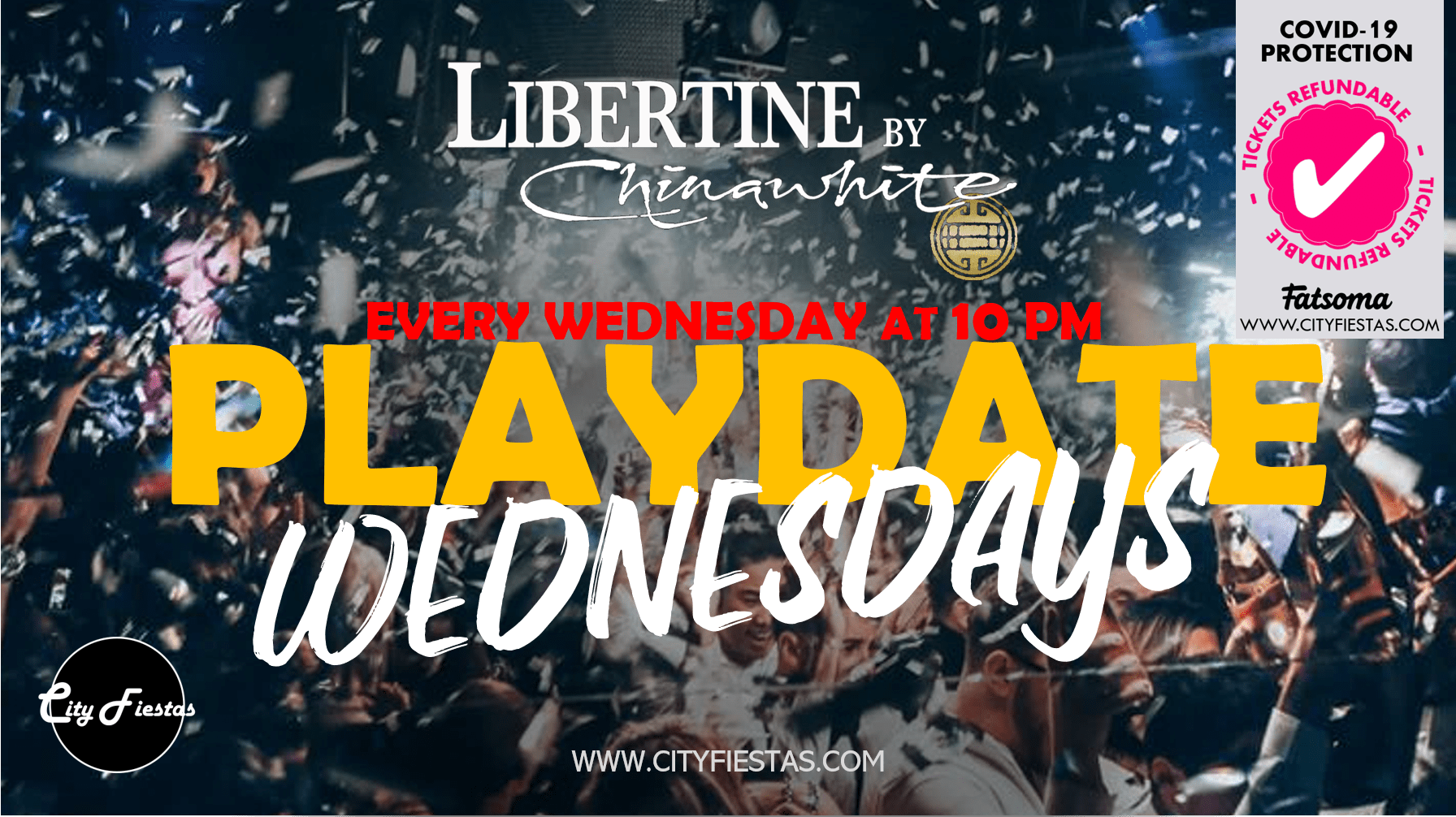 Playdate Wednesdays at Libertine Nightclub + 1 FREE DRINK 🍸