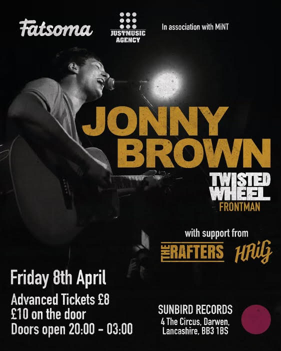 Jonny Brown (Twisted Wheel Frontman)