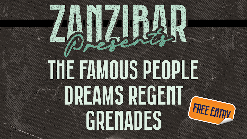 Zanzibar Presents – FREE Rock ‘n’ Roll