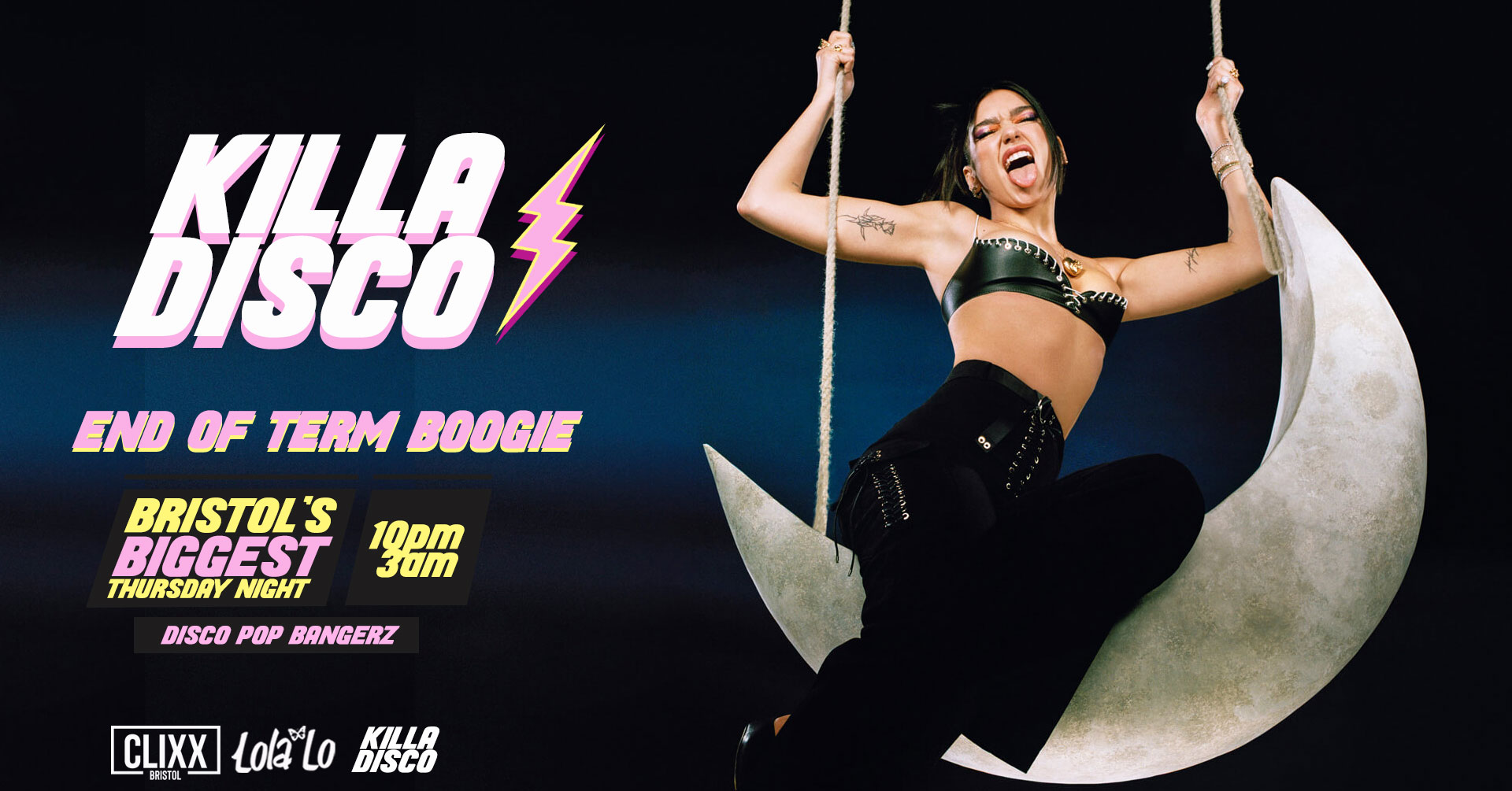 KILLA DISCO  | End Of Term Boogie –  Killa Tunes + Killa Drinks