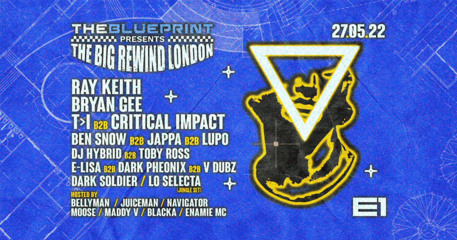 blueprint presents: the big rewind with bryan gee, ray keith, t>i b2b Critical Impact & more