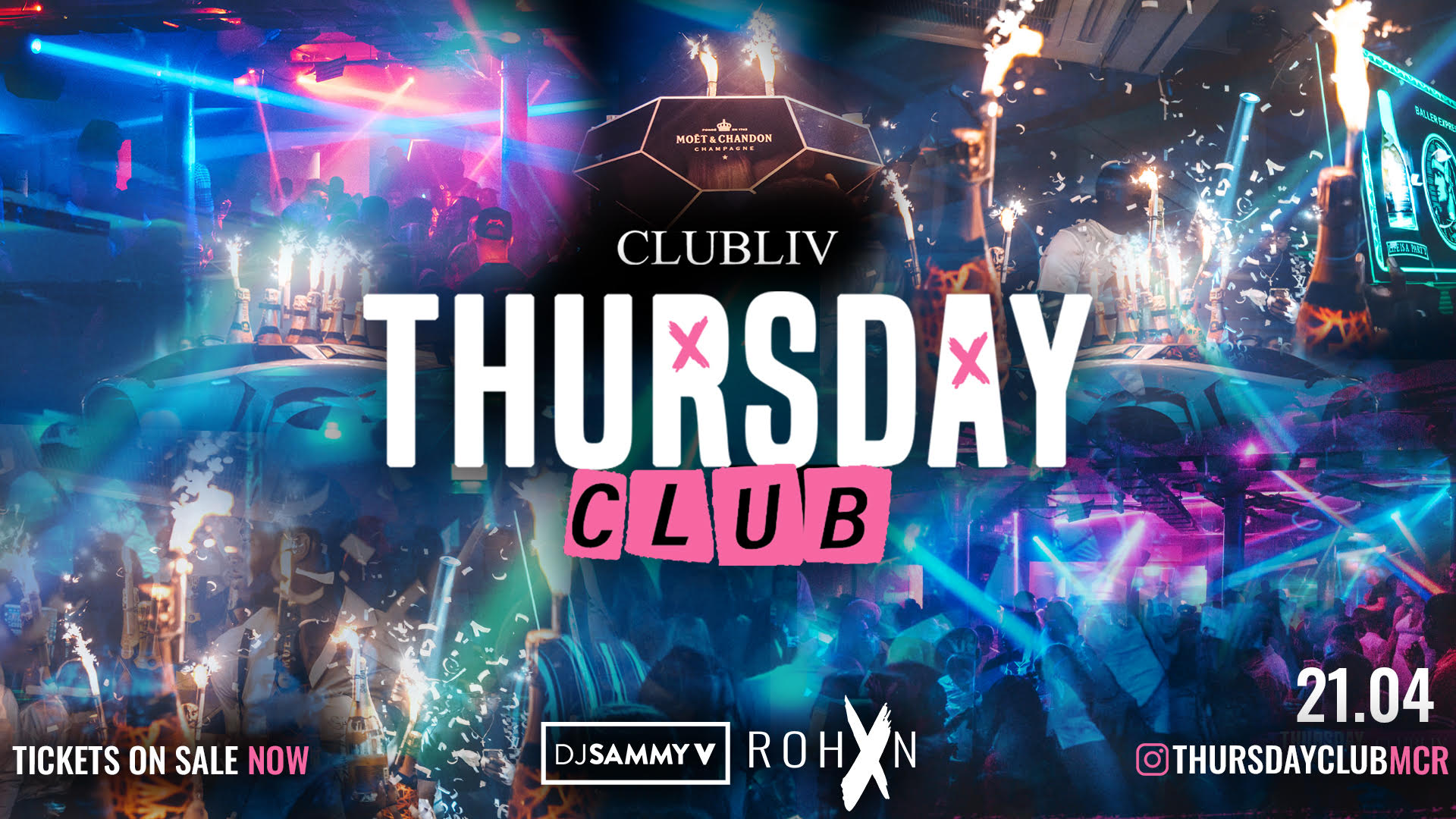 THURSDAY CLUB  – CLUB LIV – Manchester’s Hottest Thursday 🔥FREE LADIES TICKETS