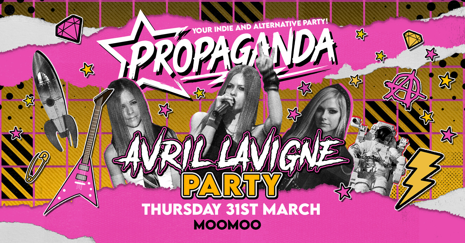 Propaganda Cheltenham – Avril Lavigne Party!