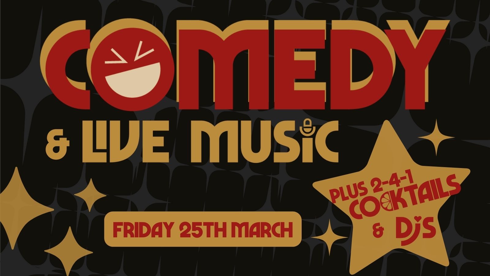 COMEDY NIGHT + Live Music: Ambandy // Annabel’s Cabaret & Discotheque