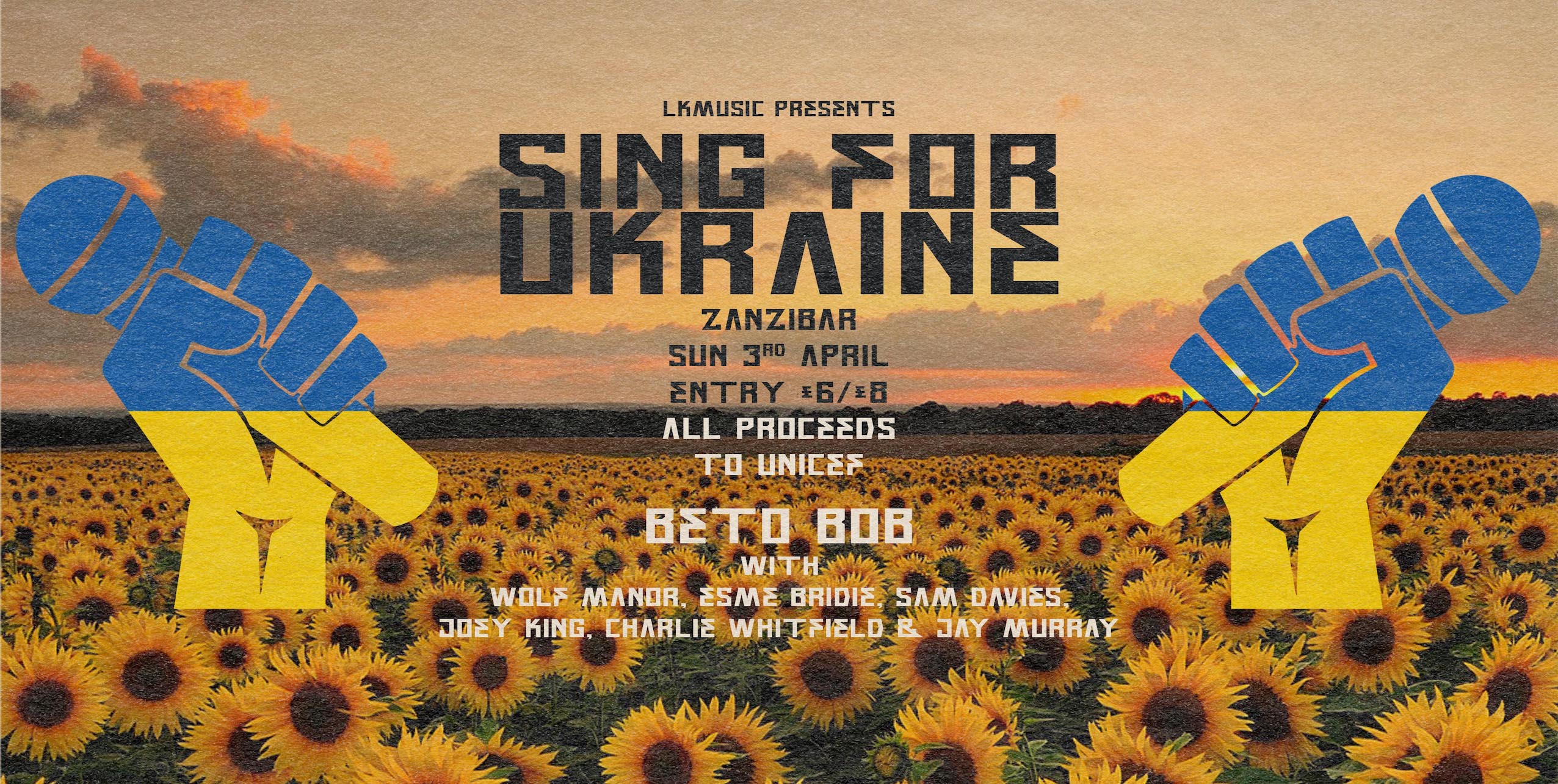 SING FOR UKRAINE – LK Music Promotions