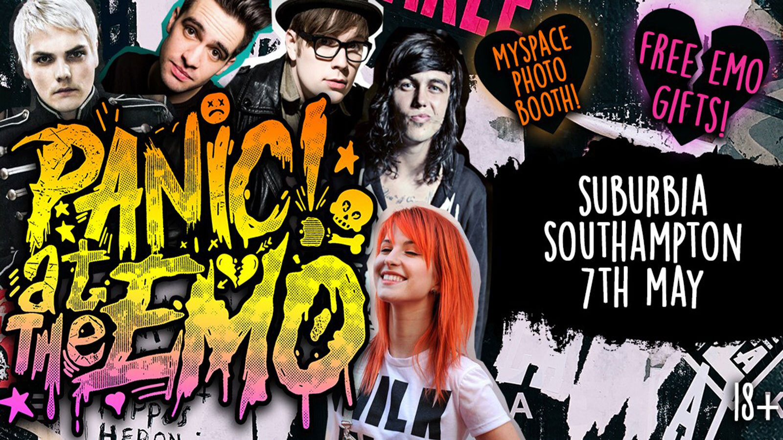 Panic At The Emo Club Night at Suburbia, Southampton