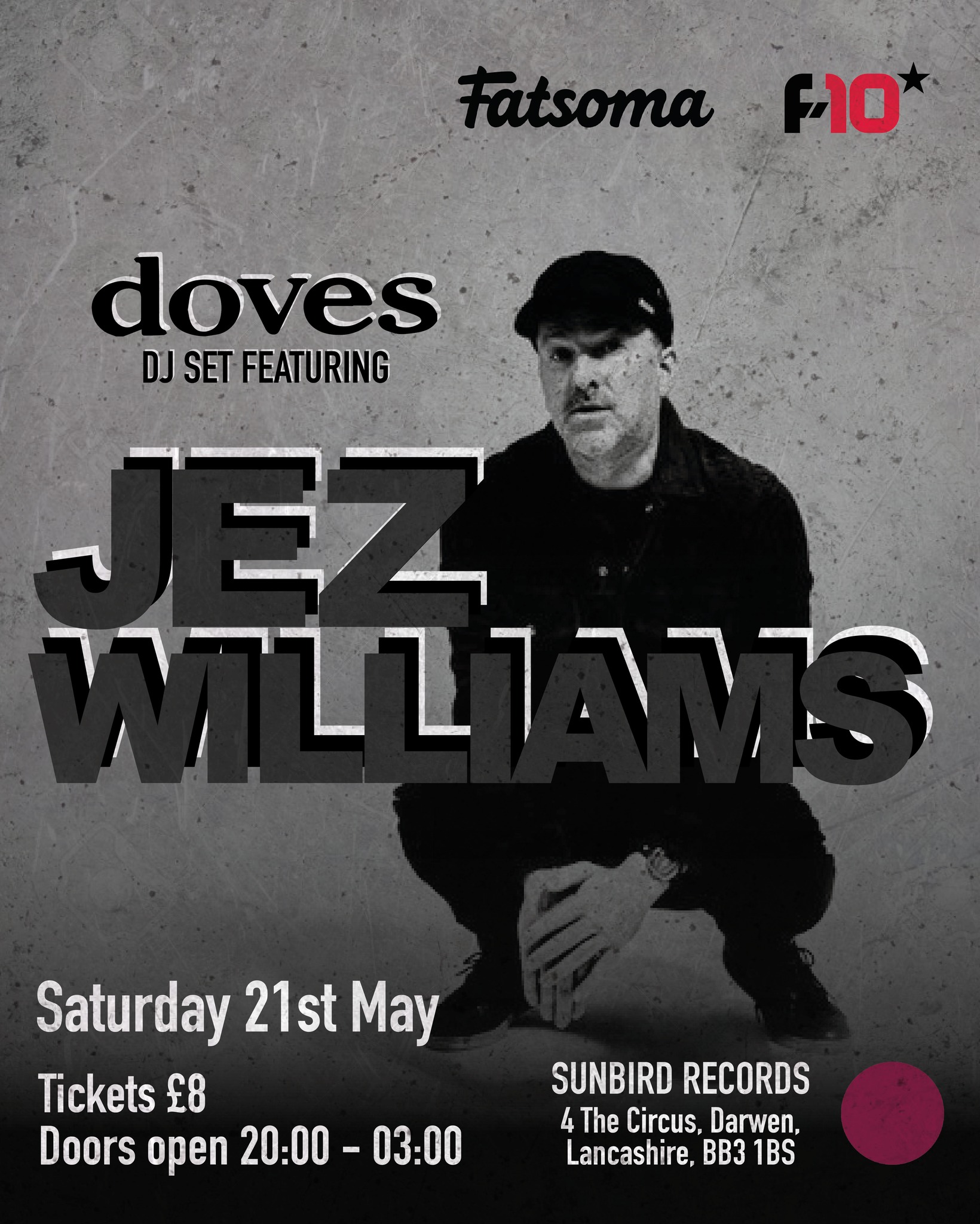 Doves DJ Set ft Jez Williams with Suck It & Spin & Dead Cherry