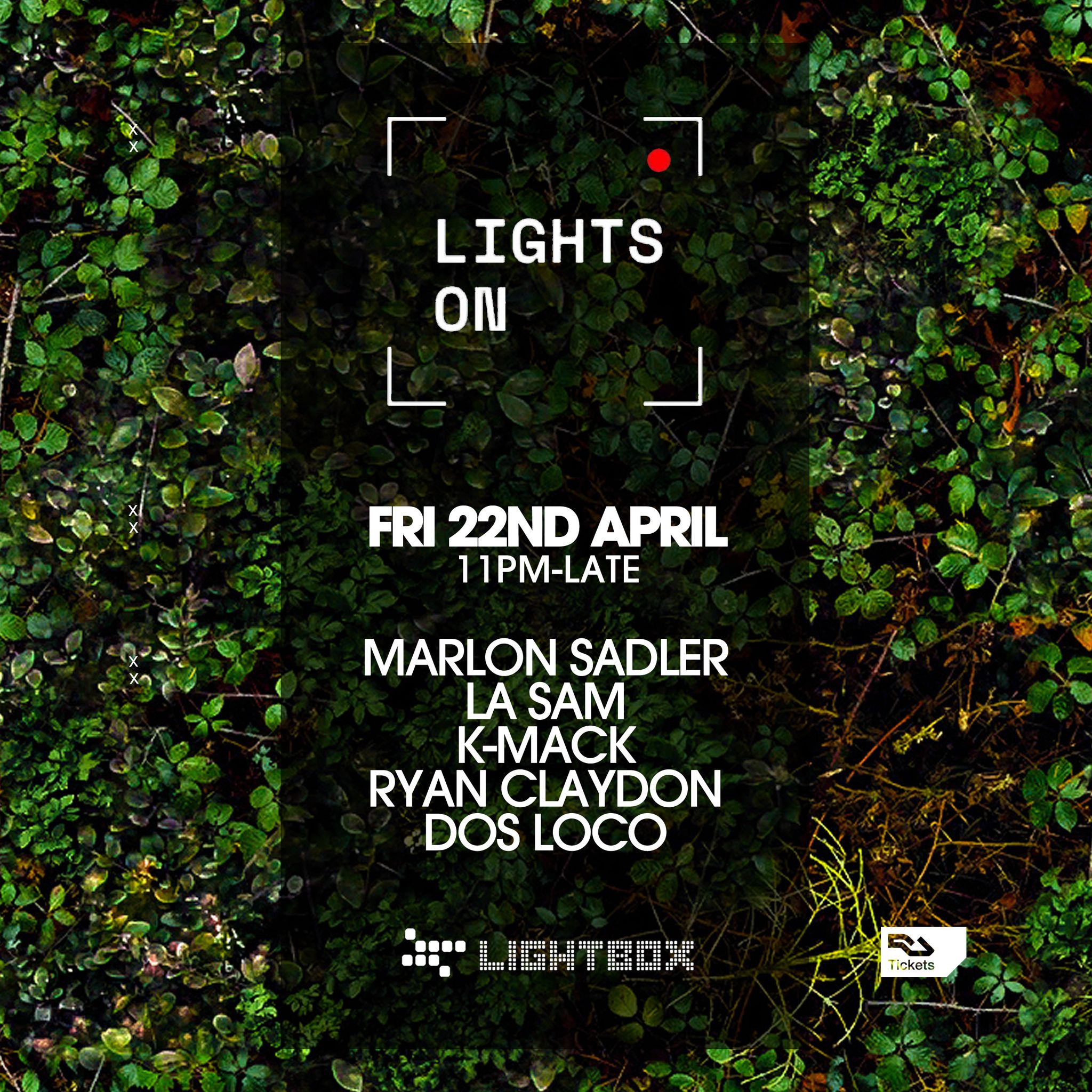 Lights On FREE TICKETS at Lightbox, London on 22nd Apr 2022 Fatsoma