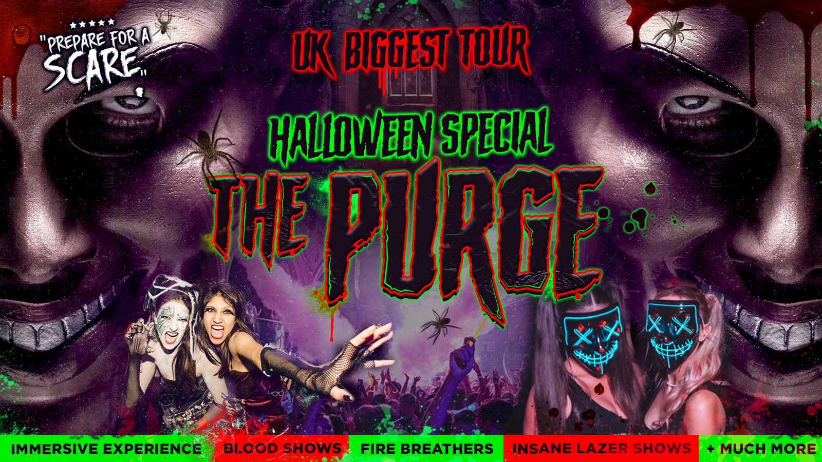 Halloween Purge Plymouth 2022 Plymouth's Biggest & Immersive