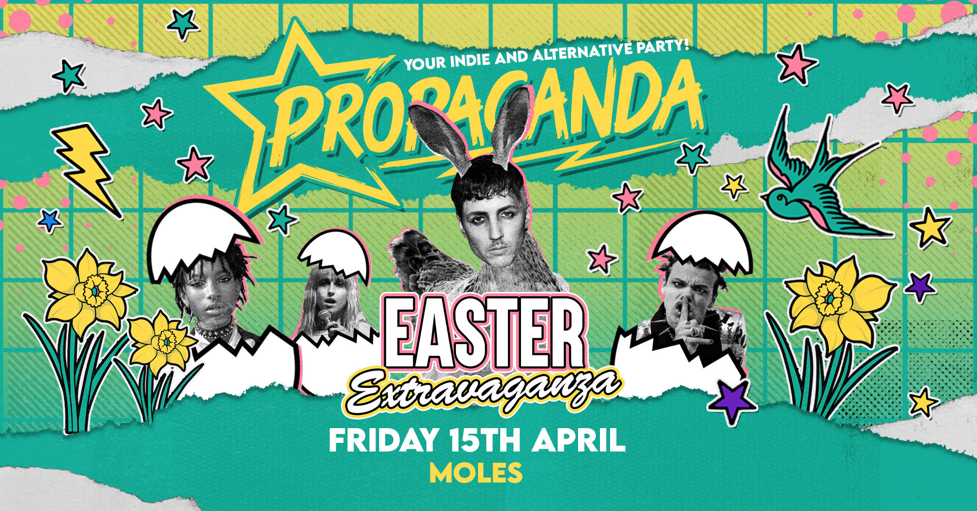 Propaganda Bath – Easter Eggstravaganza!