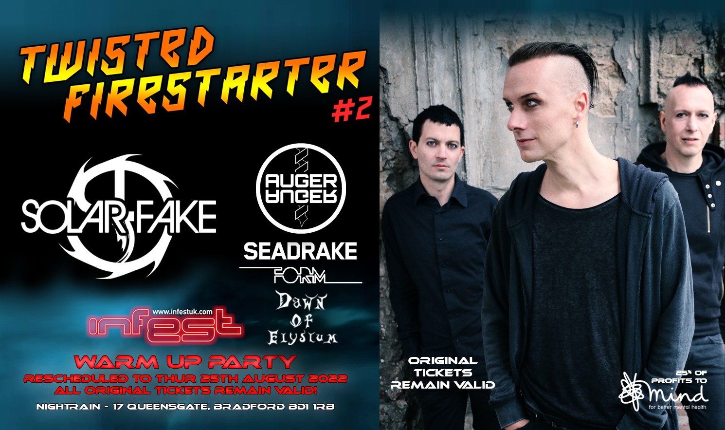 TWISTED FIRESTARTER 2 INFEST WARM UP 2022
