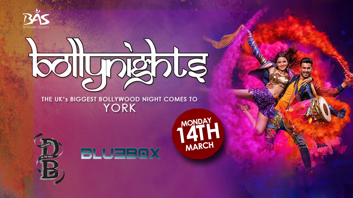 Bollynights York: Holi UV Rave | Monday 14th March