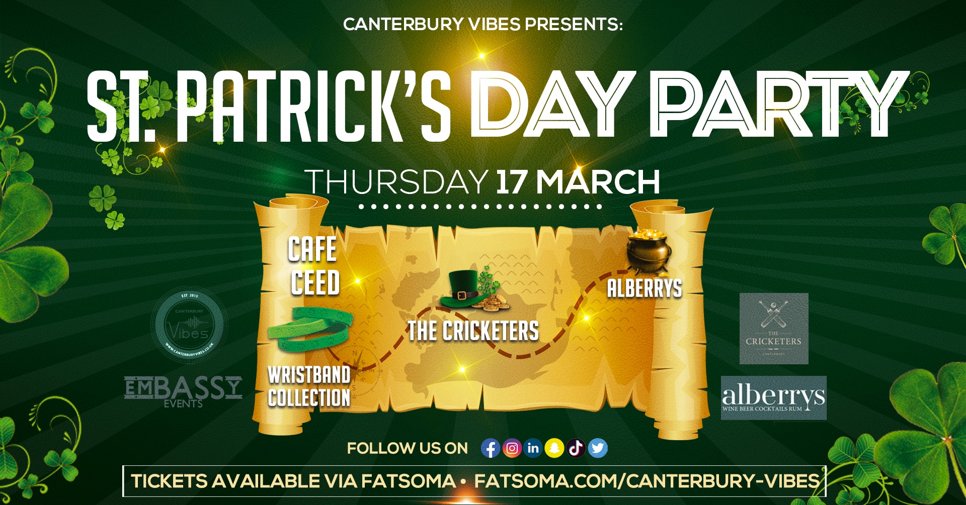 St Patrick’s Day Party ( Treasure Hunt )