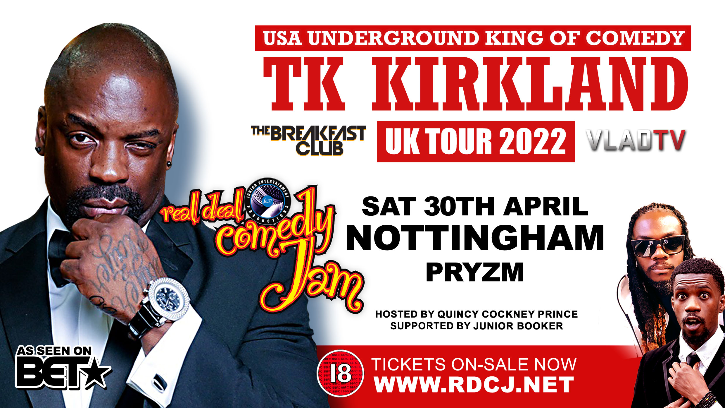 Nottingham Real Deal Comedy Jam: TK Kirkland