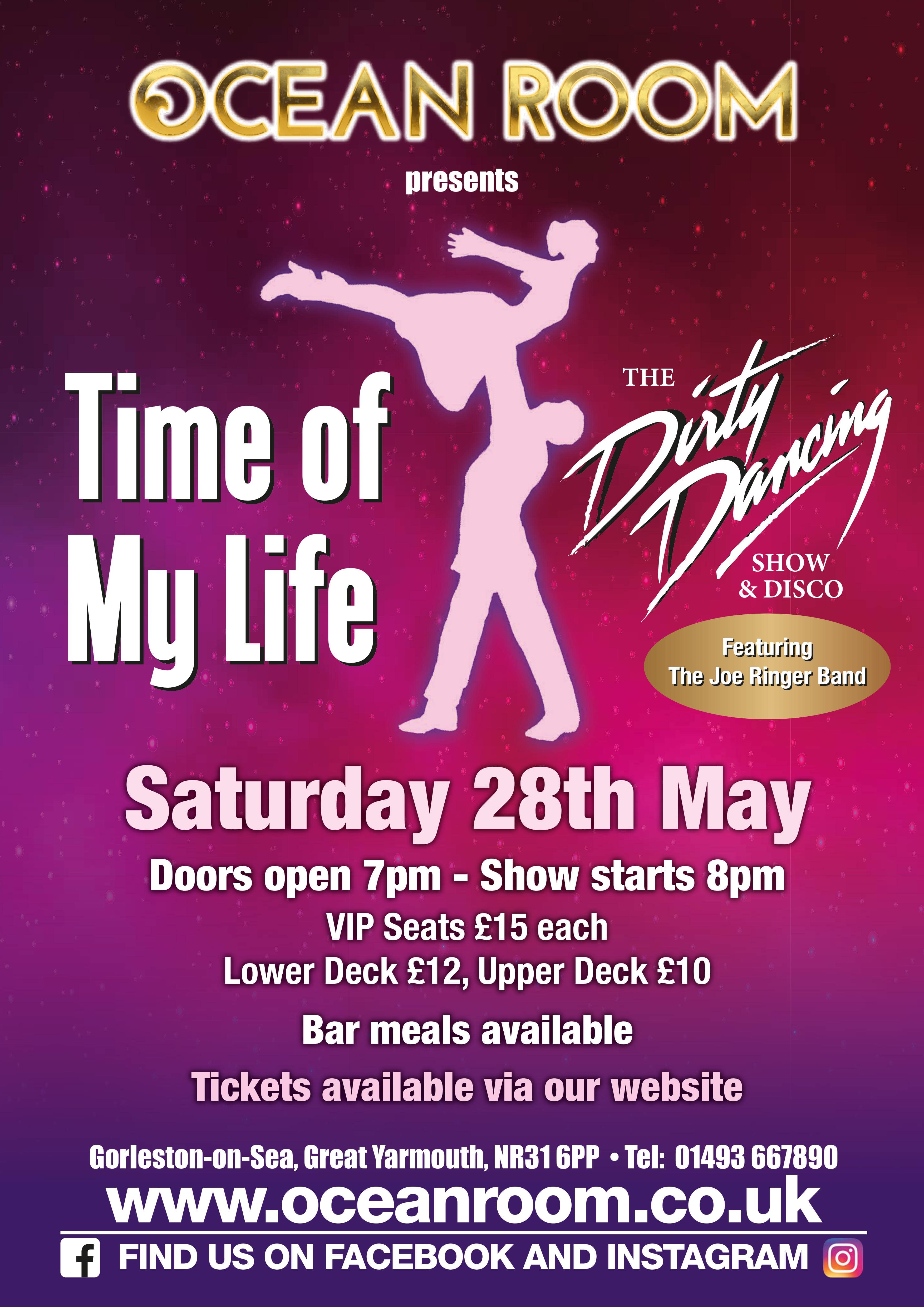 TIME OF MY LIFE DIRTY DANCING SHOW AT OCEAN ROOM at Ocean Room