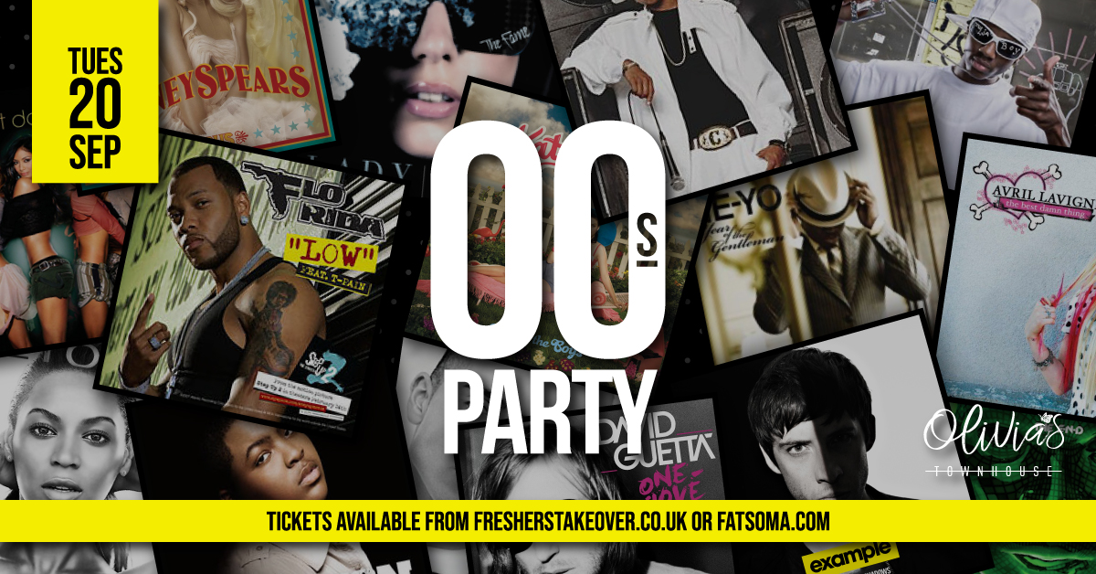 Nottingham Freshers – Freshers Takeover – 00’s Party