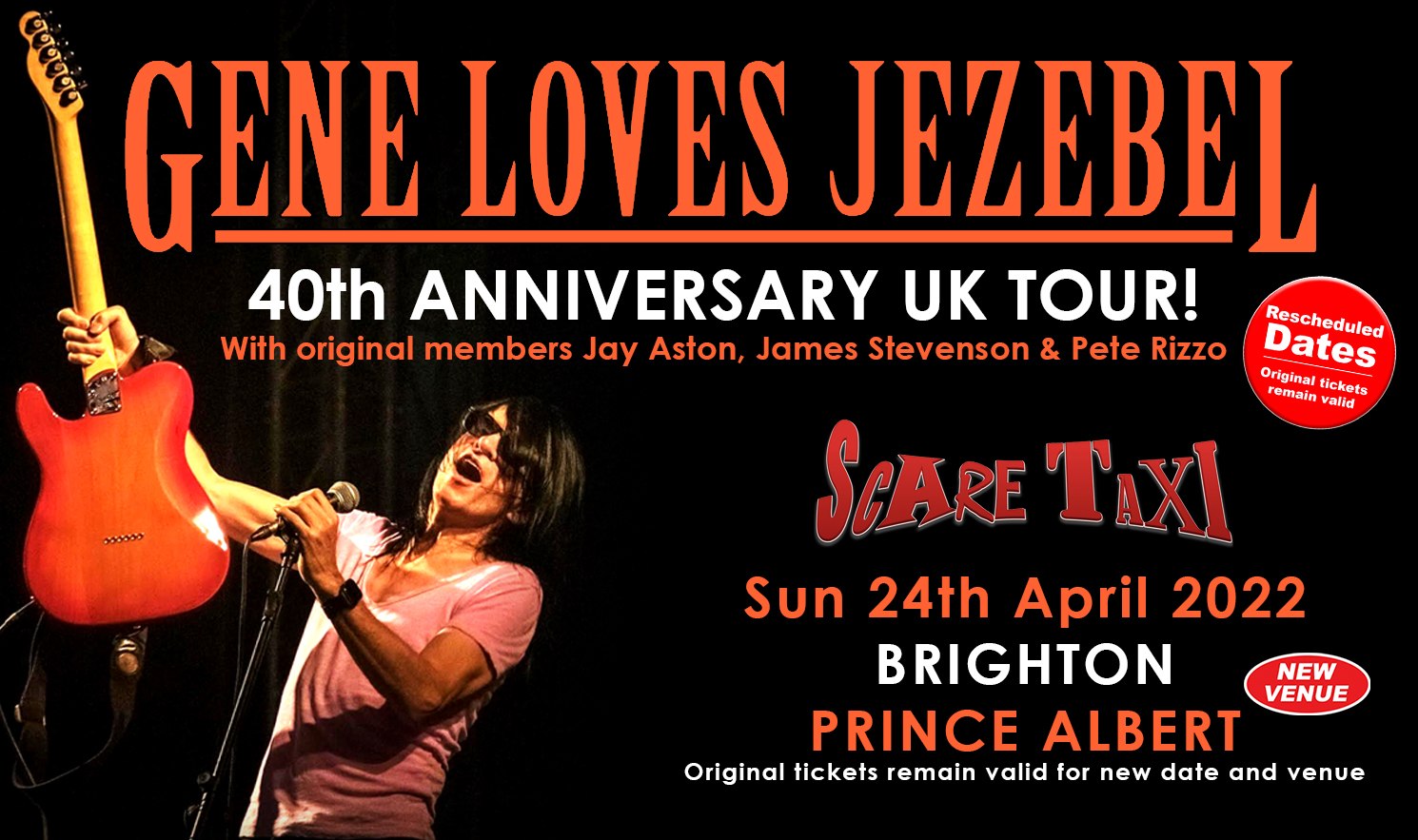 SOLD OUT – Gene Loves Jezebel + Scare Taxi