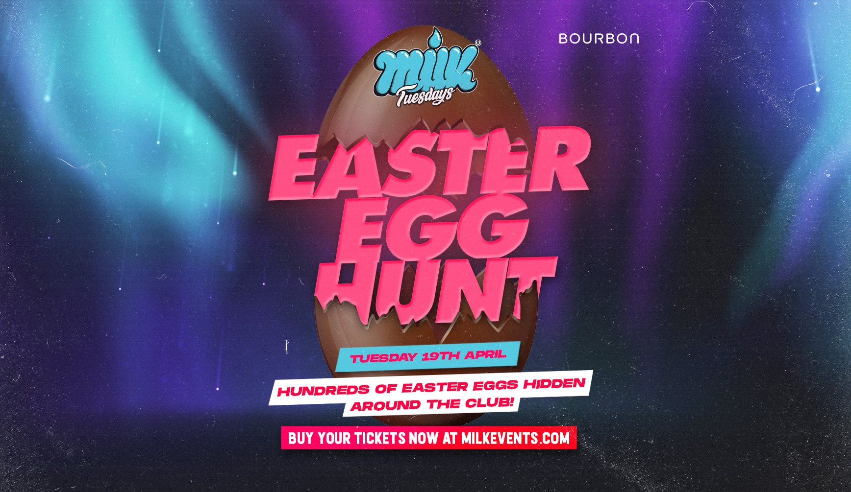 MILK TUESDAYS | EASTER EGG HUNT | BOURBON | 19th APRIL