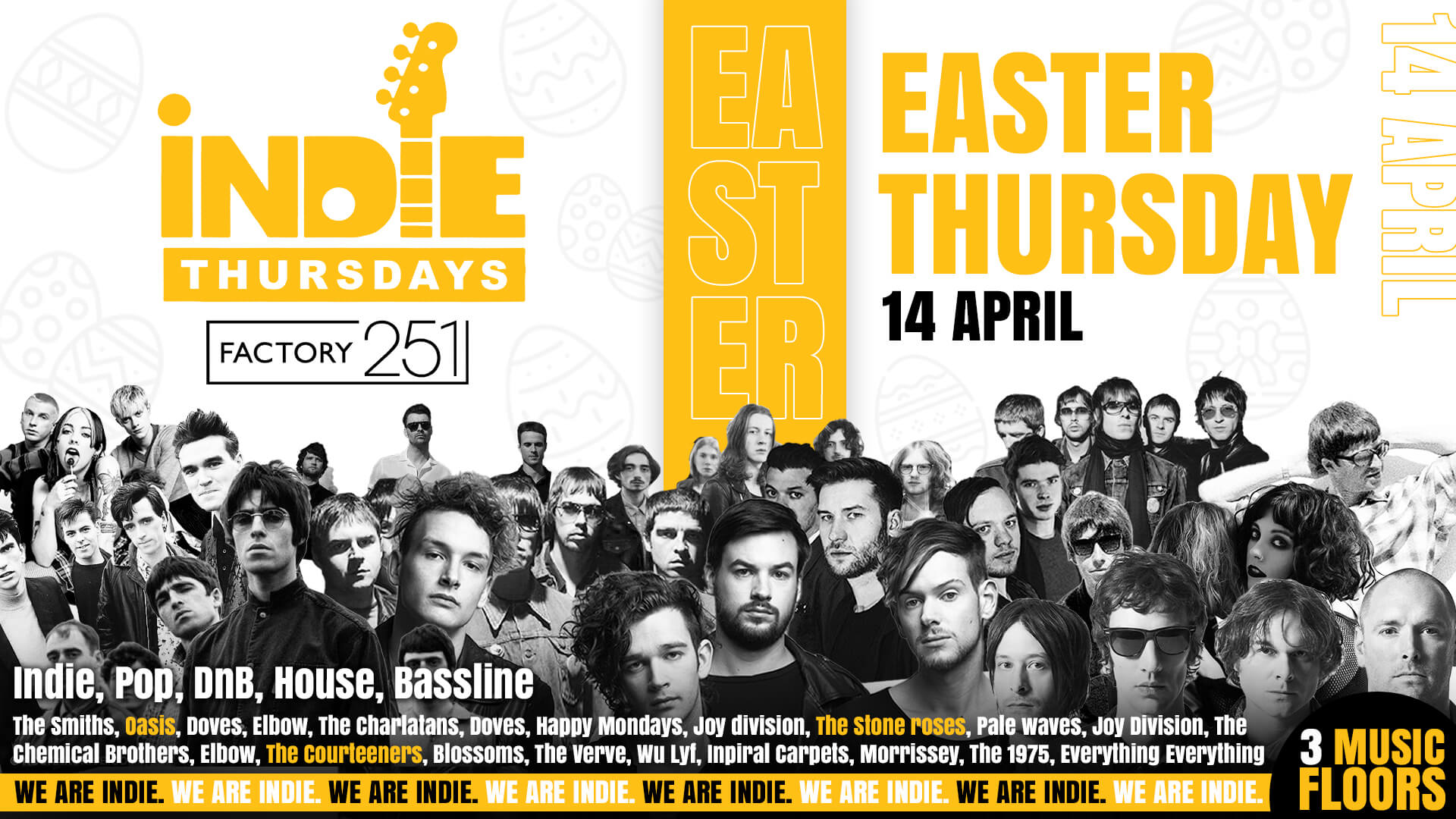 Indie Thursdays @ FAC251 !! EASTER THURSDAY 😎
