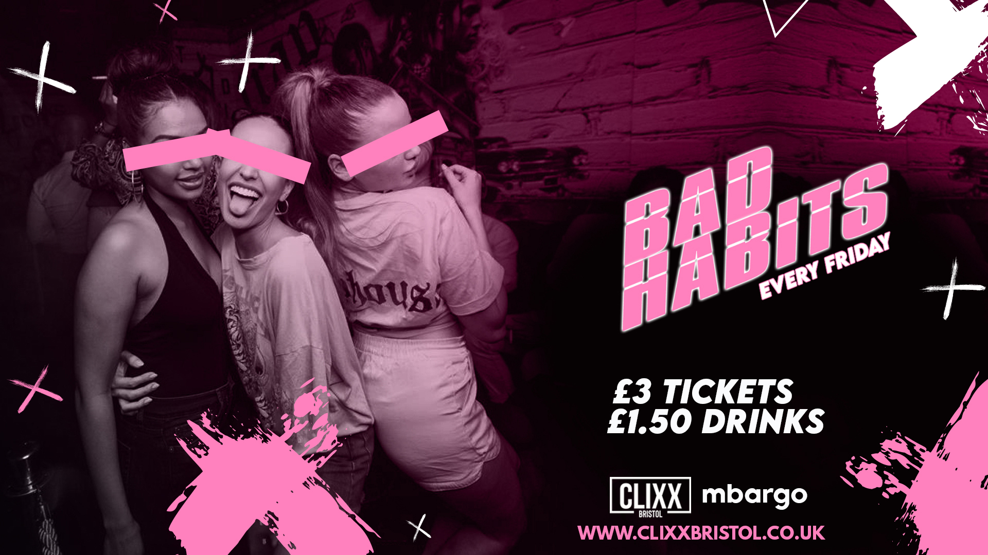 Bad Habits – Easter Bank Holiday Launch Party / £1.50 Drinks