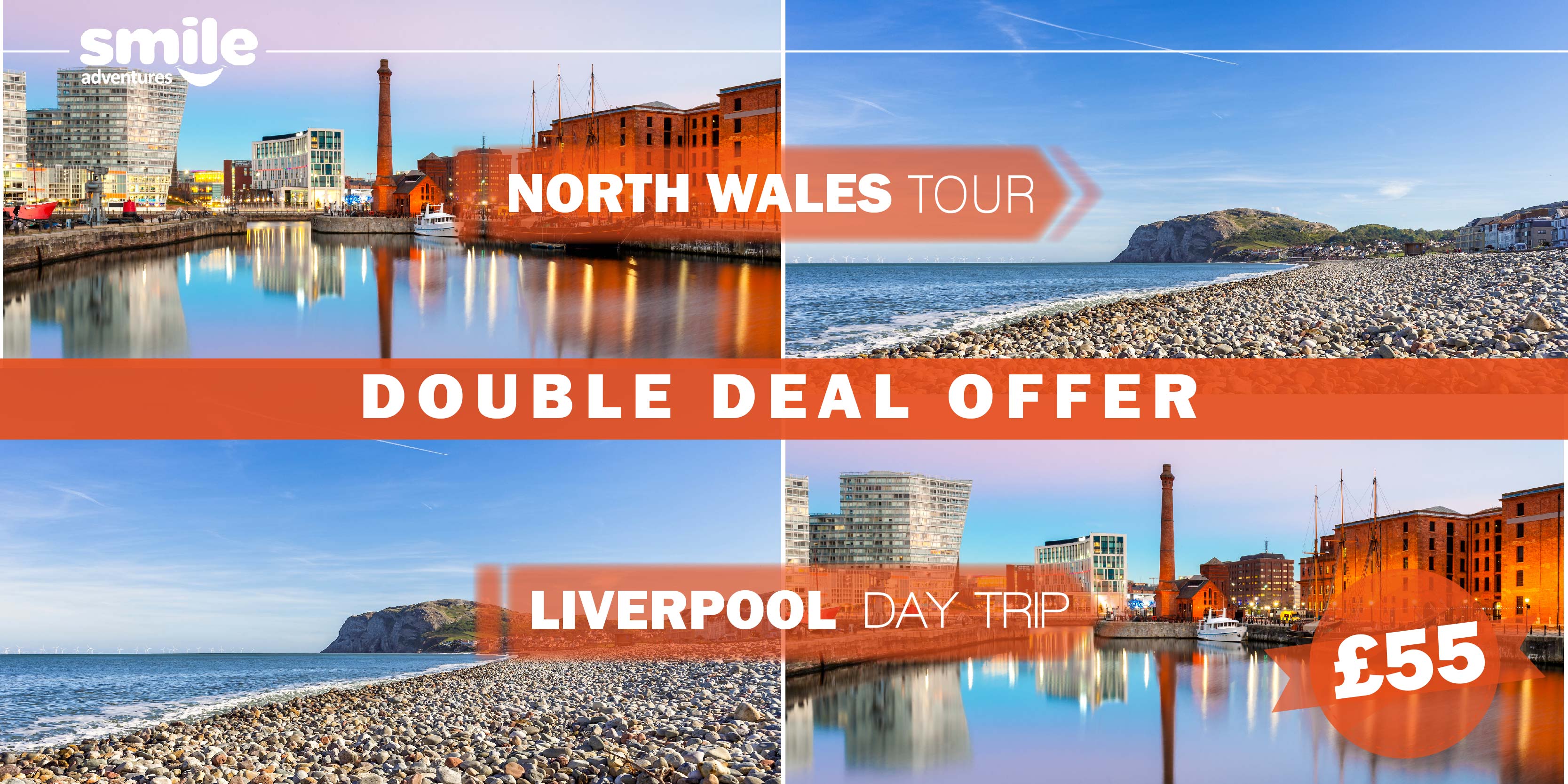 DOUBLE DEAL – Liverpool Day Trip 11.06.2022 / North Wales Tour 12.06.2022