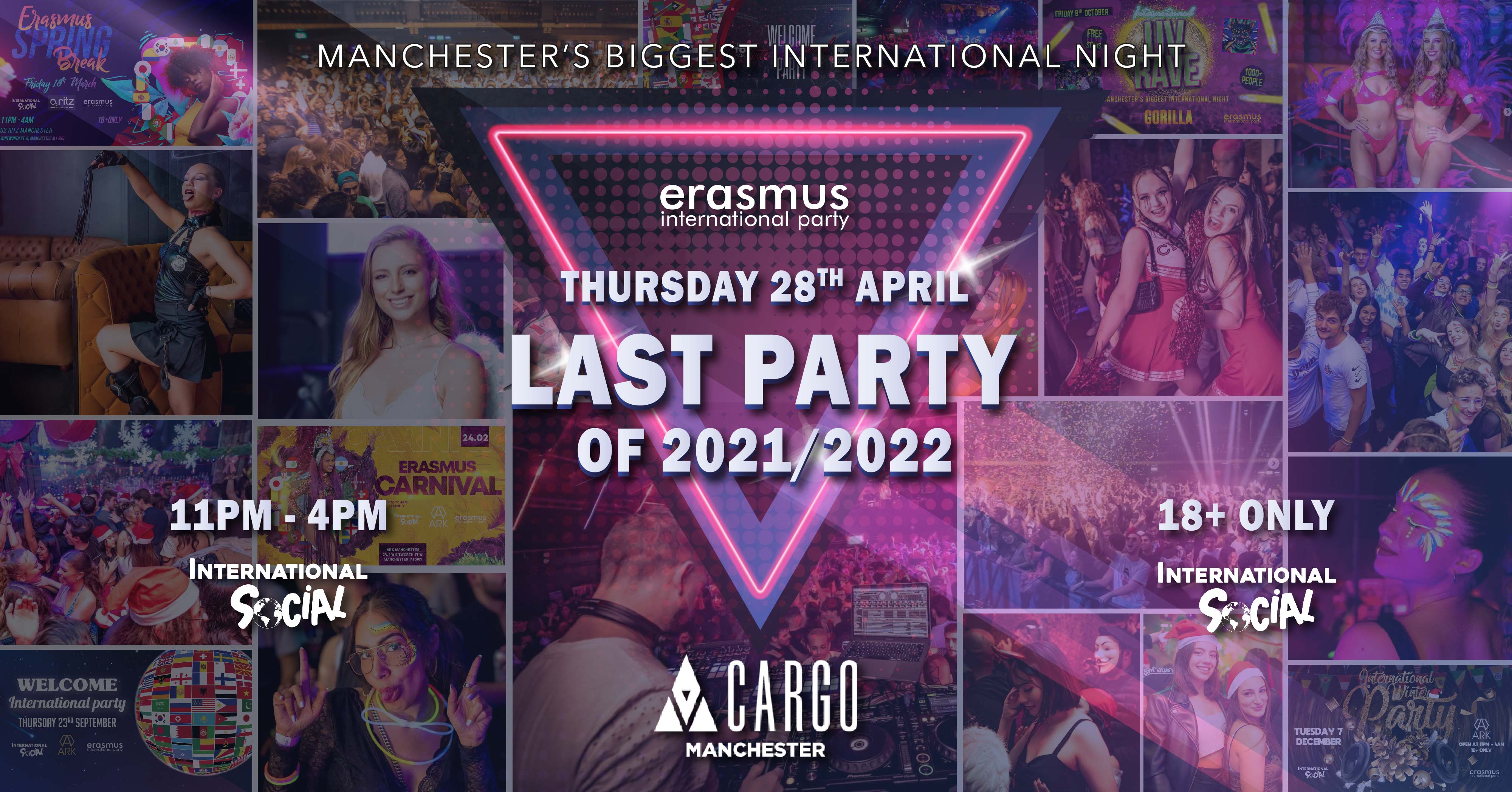 Last Erasmus Party of 2021/2022! – Manchester