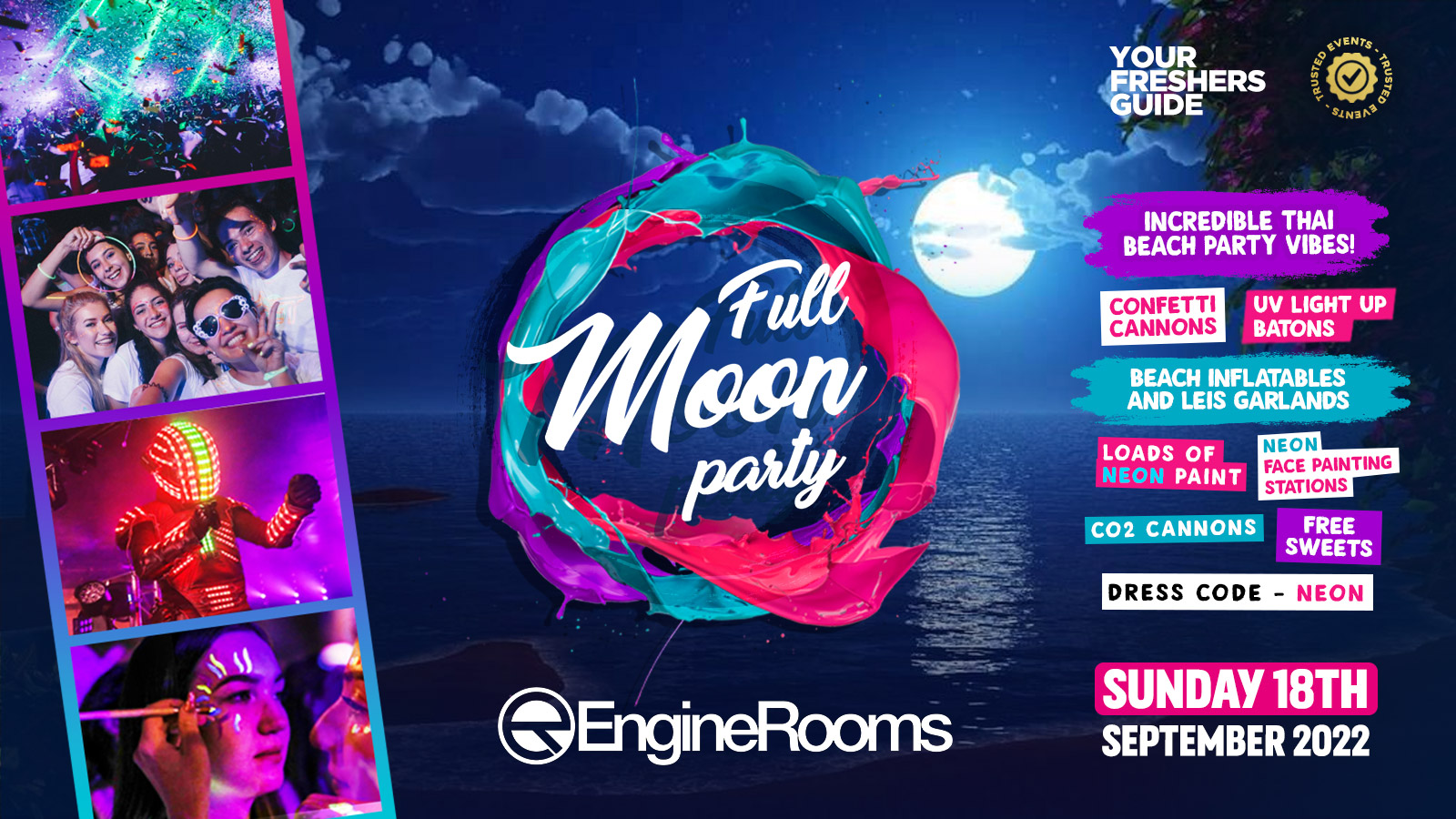[ FREE TICKETS ] – The Solent Moving in Party / Southampton Freshers 2022