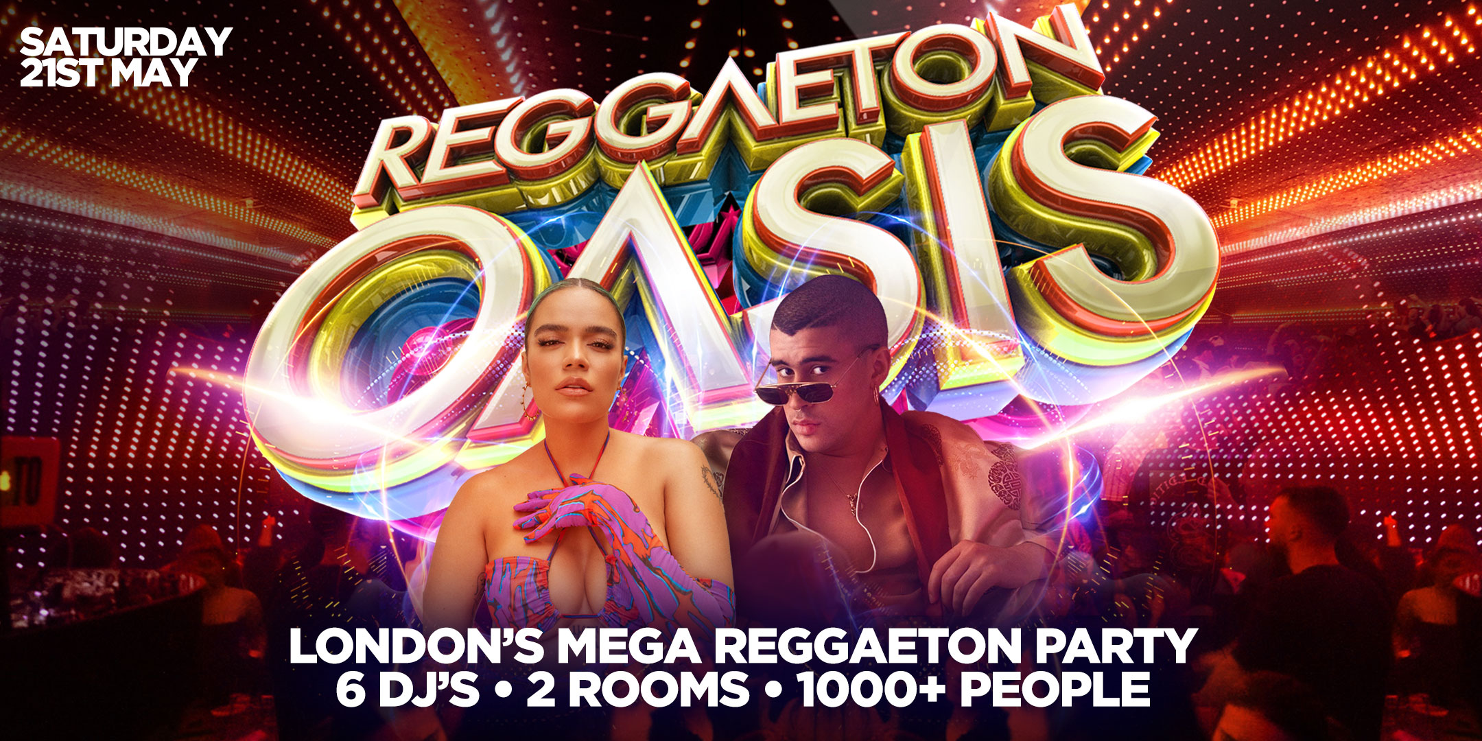 REGGAETON OASIS LONDON'S MEGA REGGAETON PARTY LIGHTBOX & FIRE SUPER