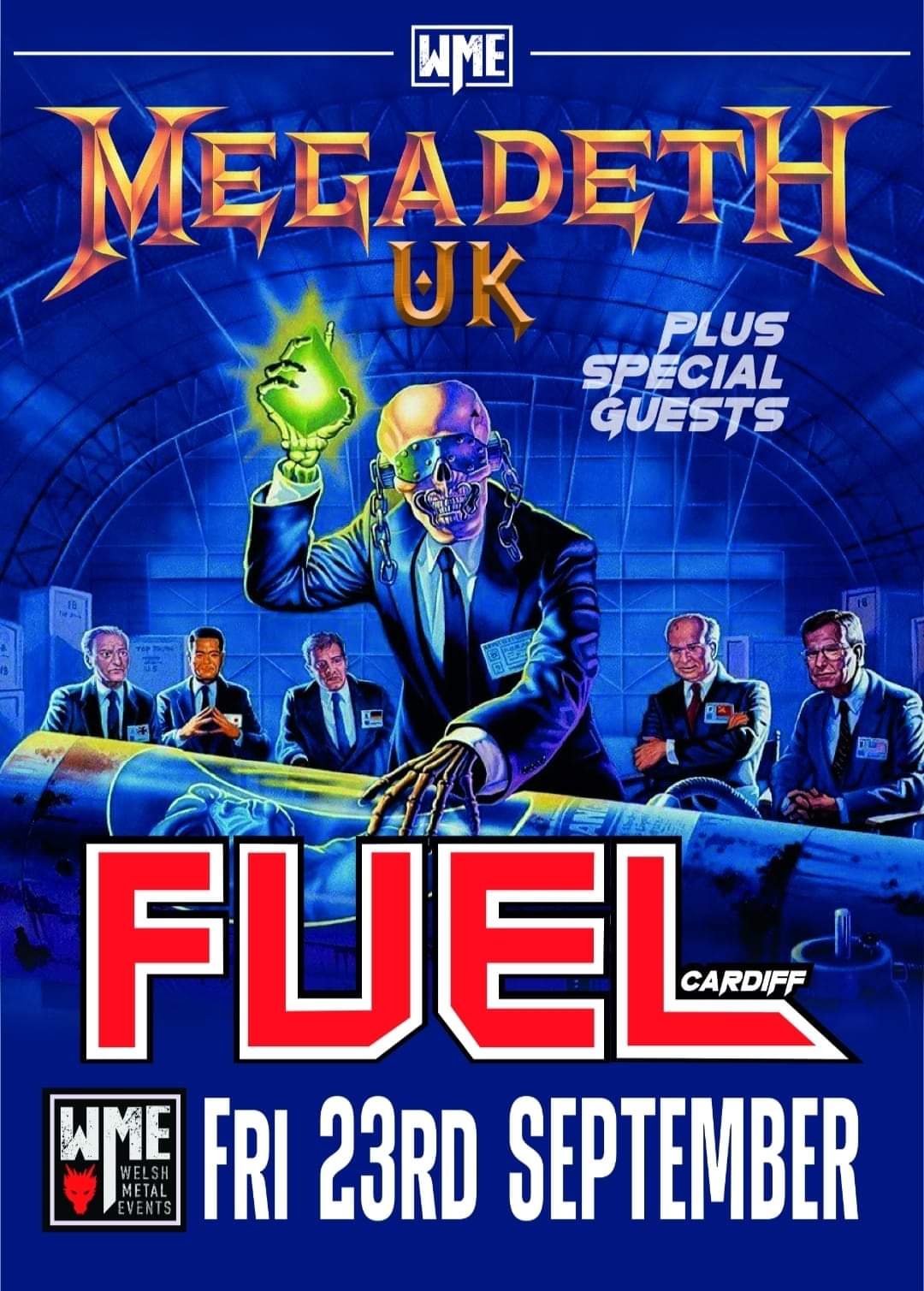 Megadeth UK Fuel, Cardiff at Fuel Rock Club, Cardiff on 23rd Sep 2022