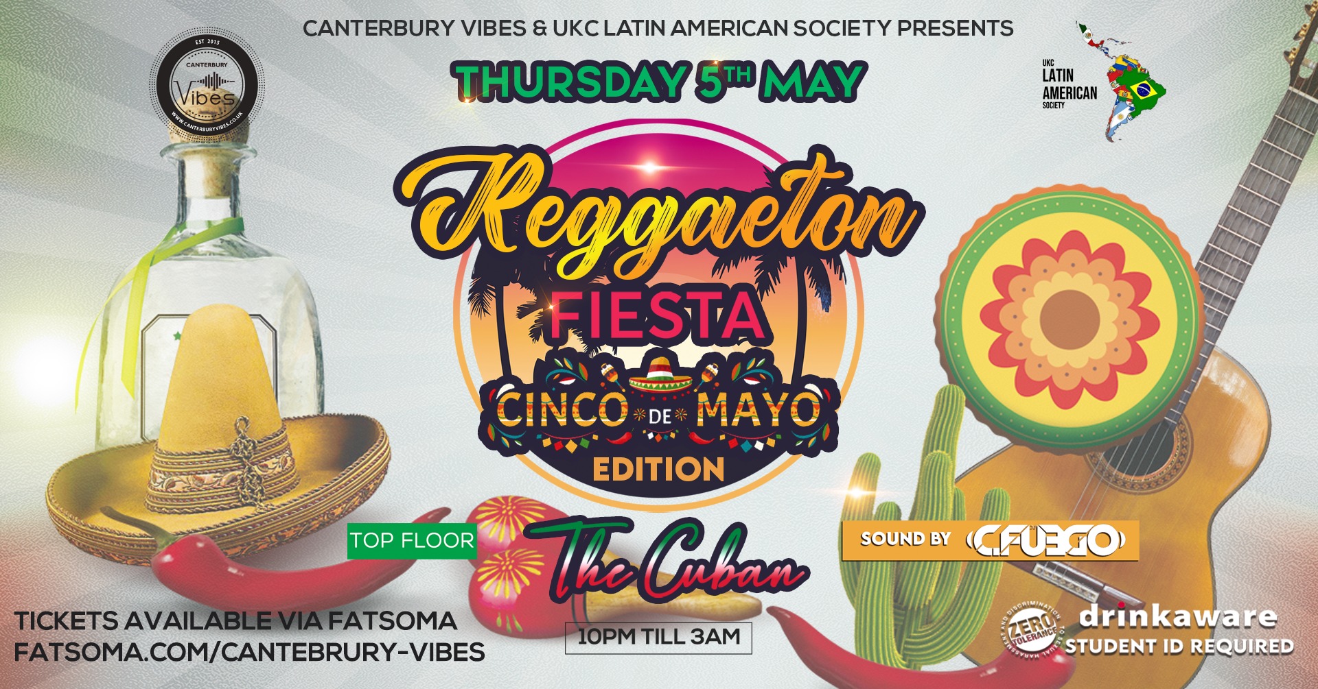 REGGAETON FIESTA – Cinco de Mayo Edition