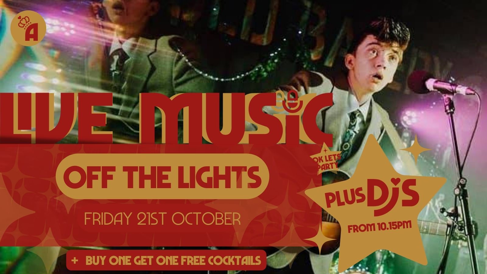 Live Music: OFF THE LIGHTS // Annabel’s Cabaret & Discotheque, Plymouth
