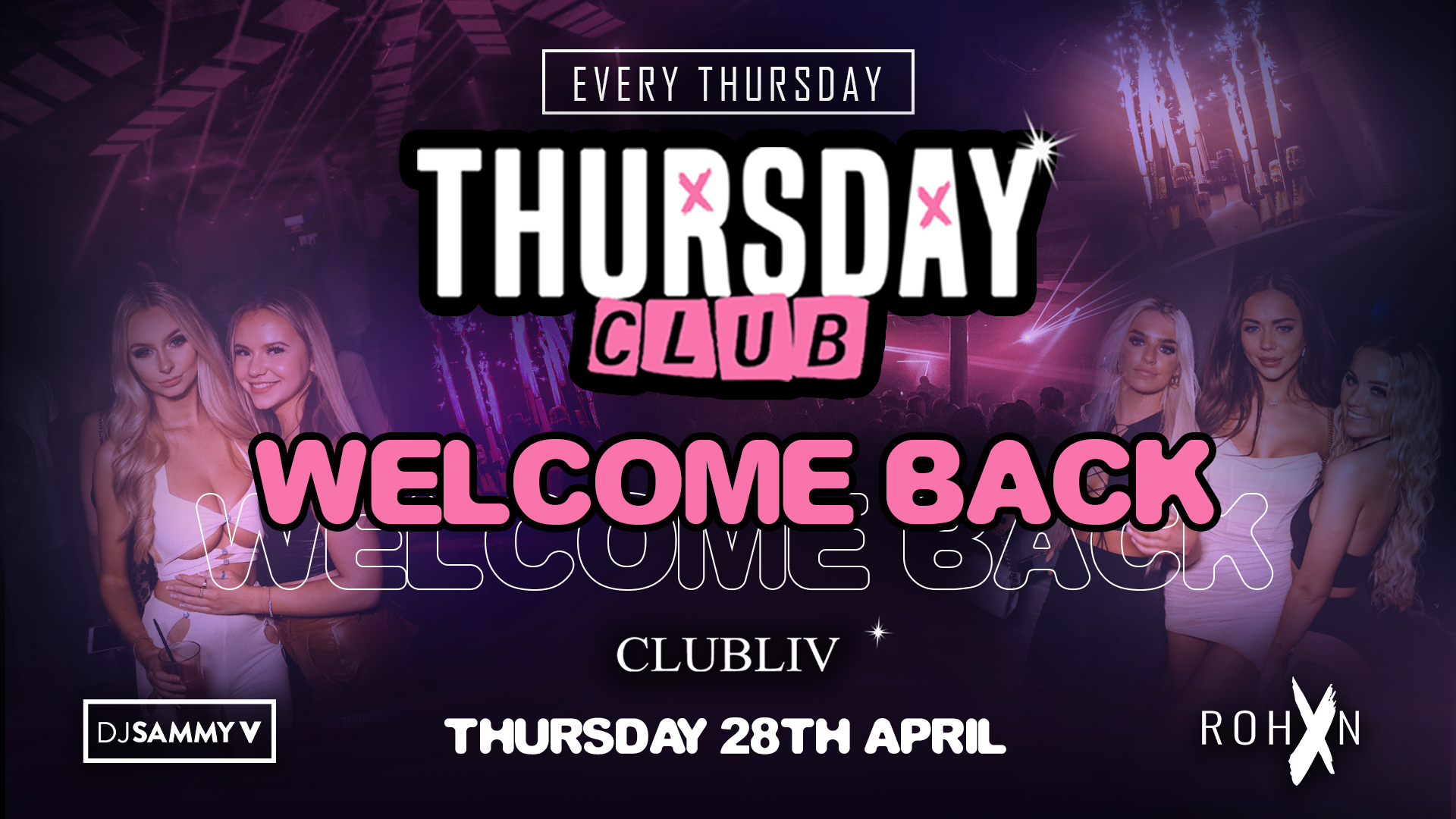 THURSDAY CLUB  ⭐️ WELCOME BACK  STUDENTS ⭐️ CLIUB LIV !! Manchester’s Hottest Thursday 🔥