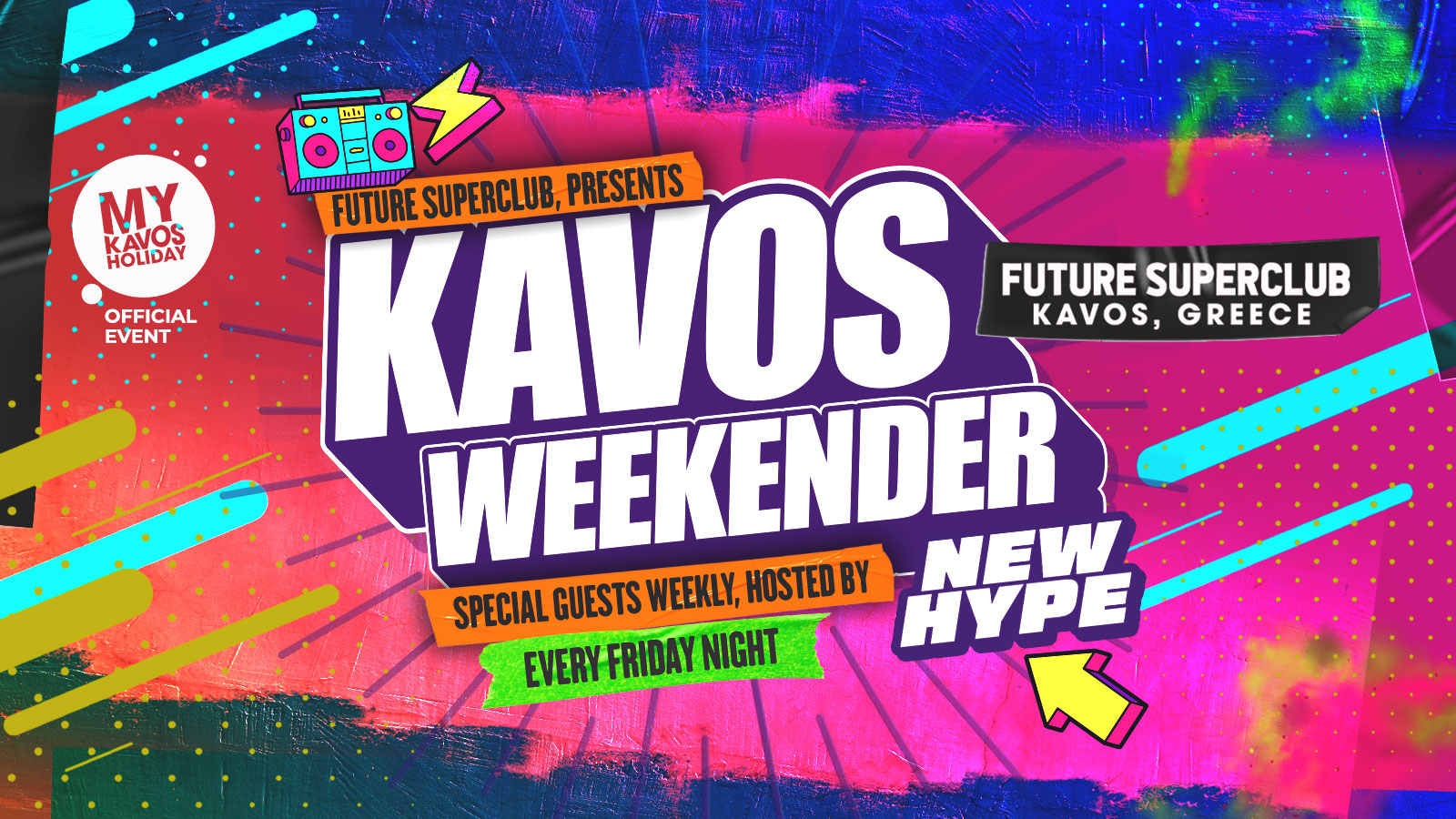 Kavos Weekender | Friday at Future Superclub – Official Event