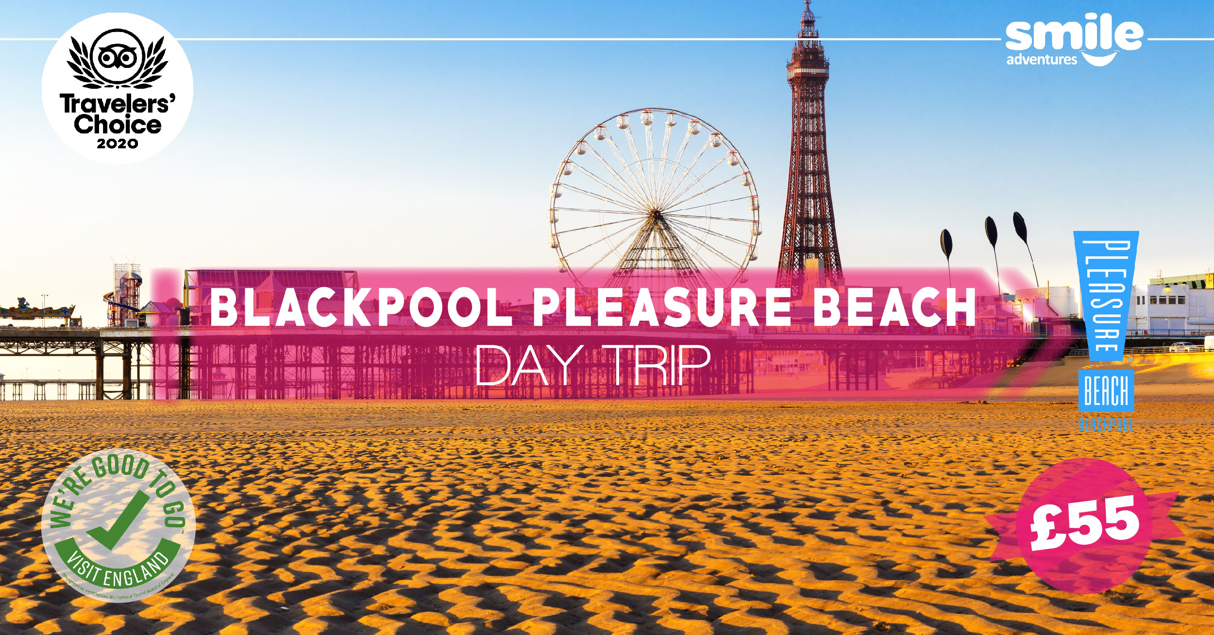 Blackpool Pleasure Beach – From Manchester