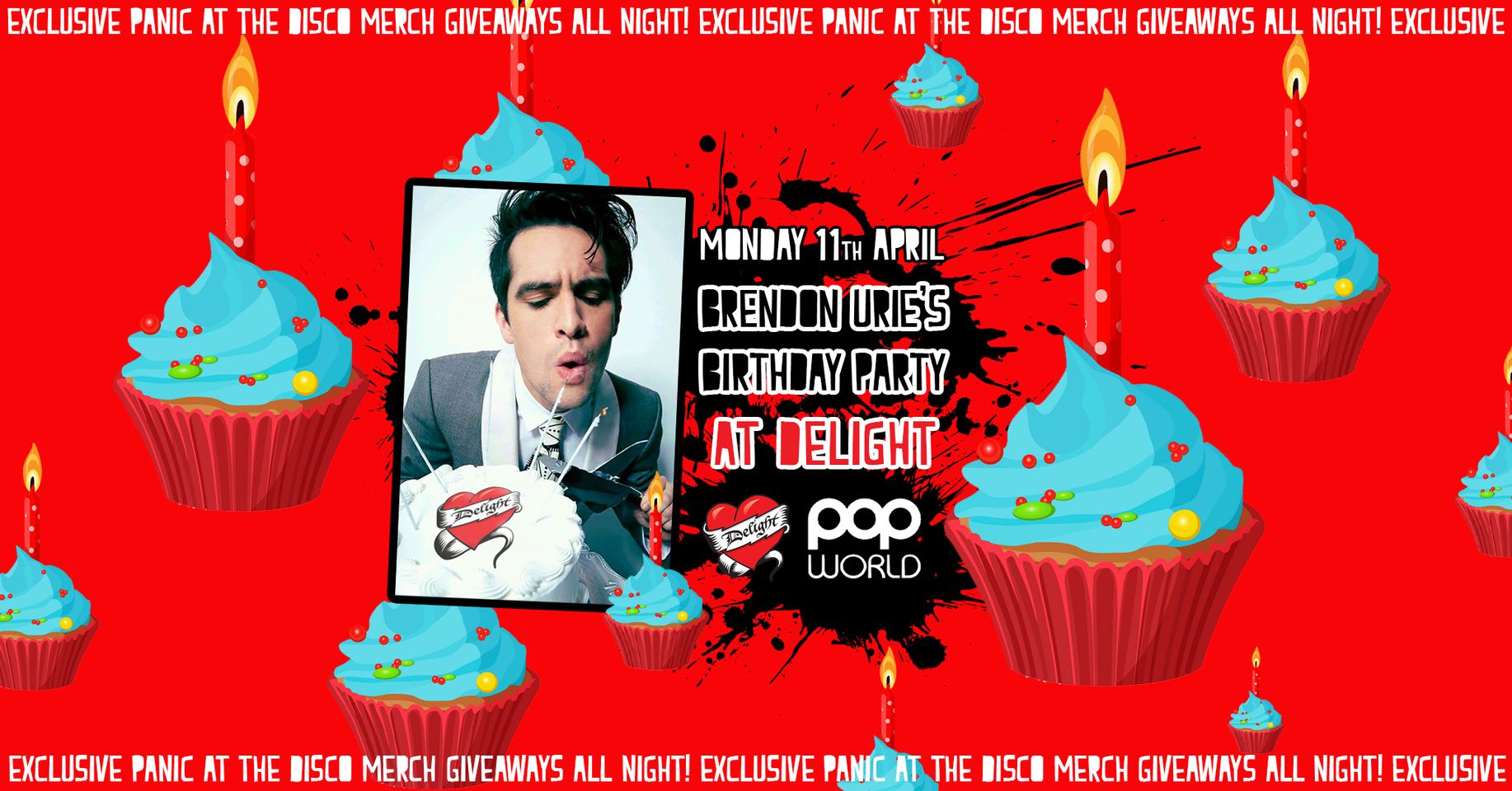 Brendon Uries birthday party at Delight at Popworld Portsmouth