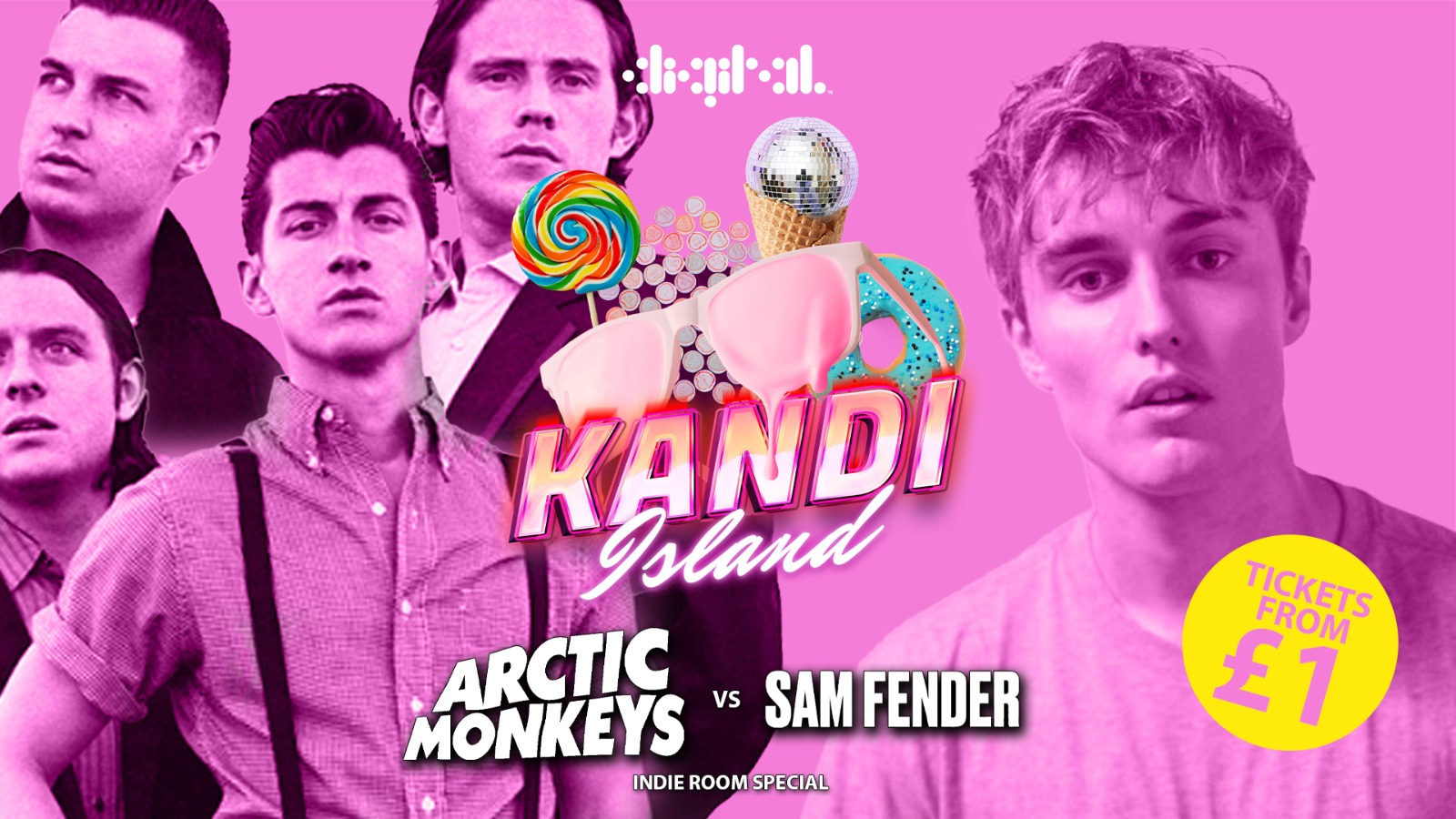 KANDI ISLAND ARCTIC MONKEYS VS SAM FENDER SPECIAL DIGITAL 11th