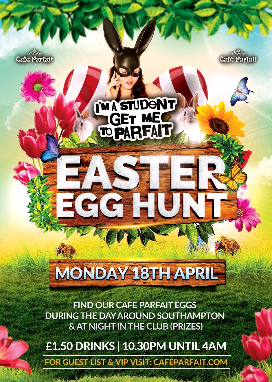 Easter Egg Hunt//I’m A Student Get Me To Parfait