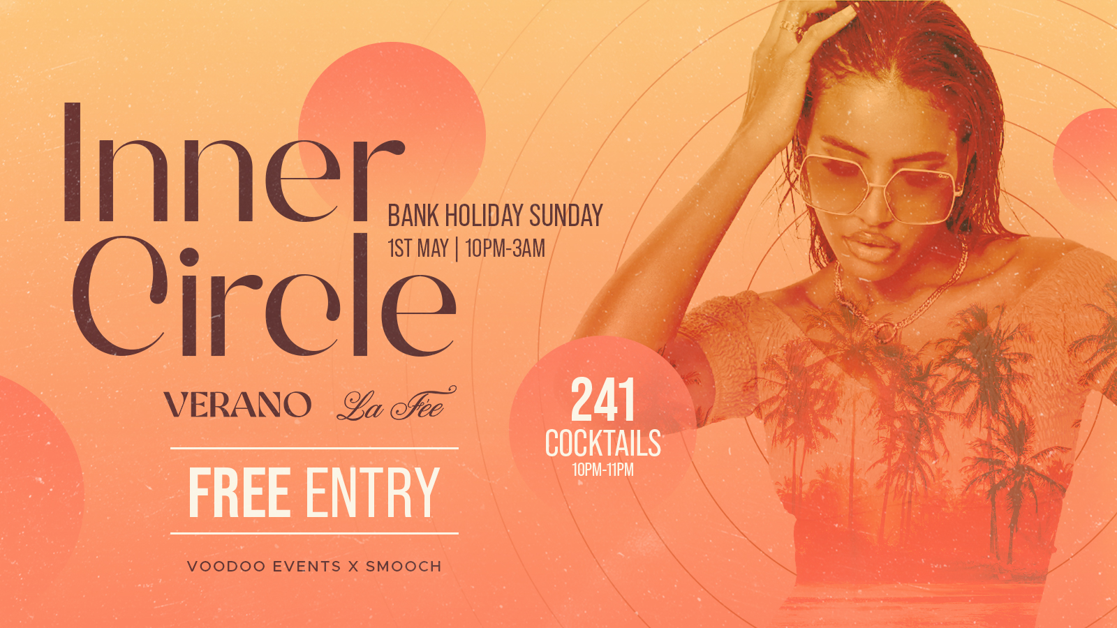 Inner Circle | FREE ENTRY | Bank Holiday Sunday