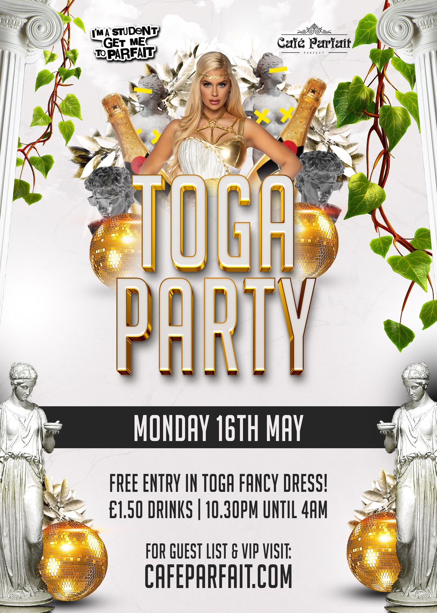 Roman Toga Party//I’m A Student Get Me To Parfait
