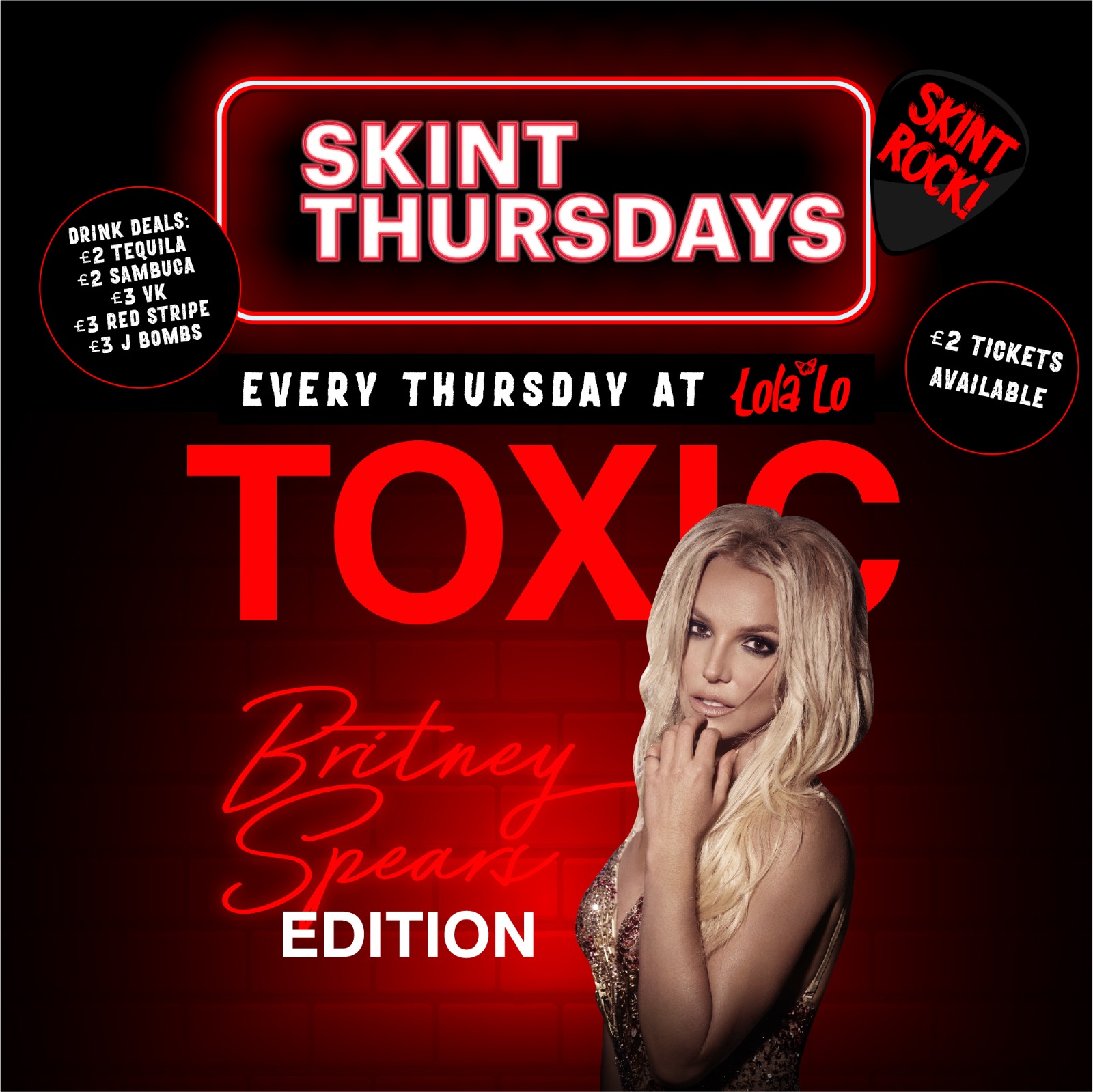 Skint Thursday – Toxic (Britney Spears)