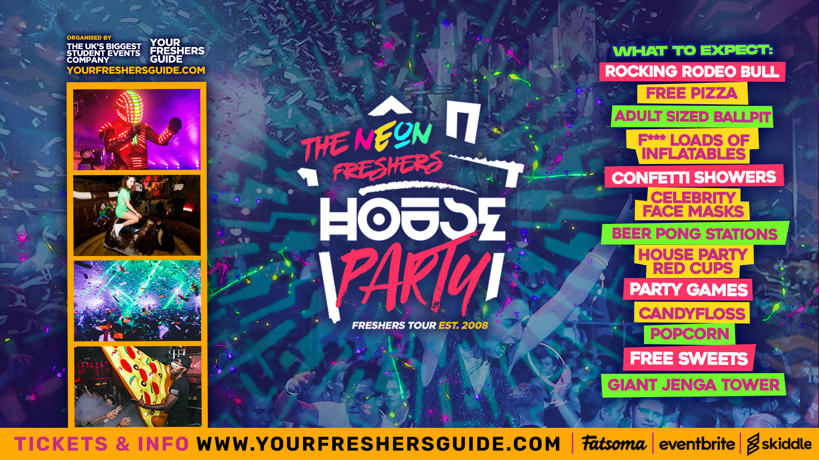 Neon Freshers House Party / Bangor Freshers 2022