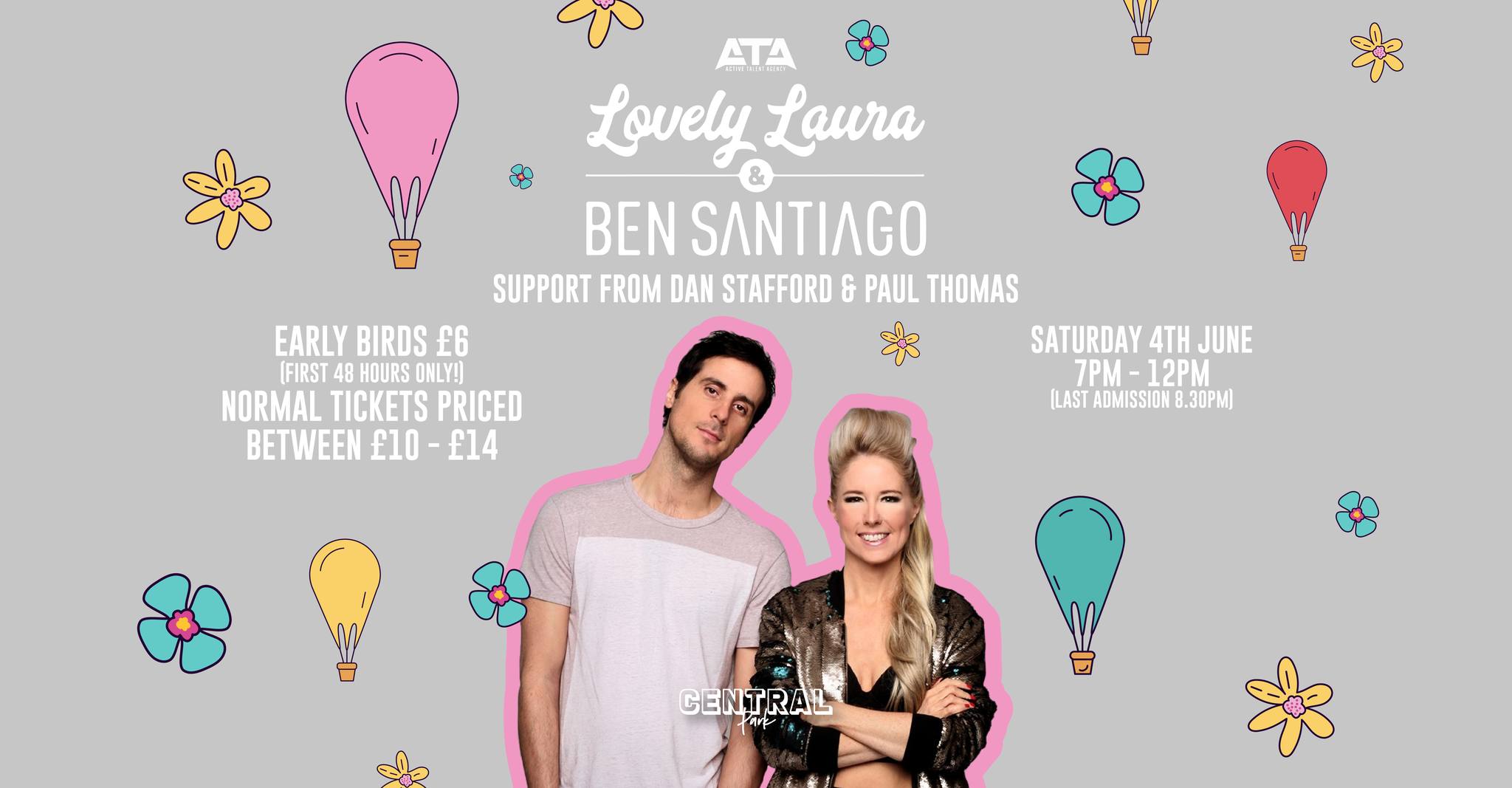 Lovely Laura & Ben Santiago – Live at Central Park