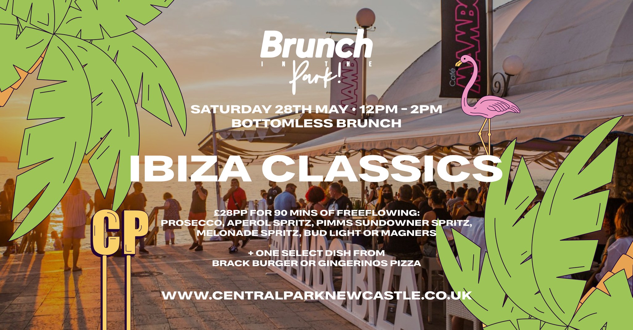 Brunch In The Park – Ibiza Classics – 2PM Sitting