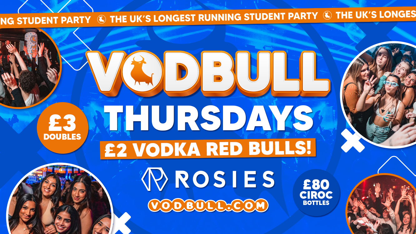 VODBULL at ROSIES!! The Freshers SNEAK PEEK!🎉 [🔥FINAL TICKETS ONLY!🔥] 15/09